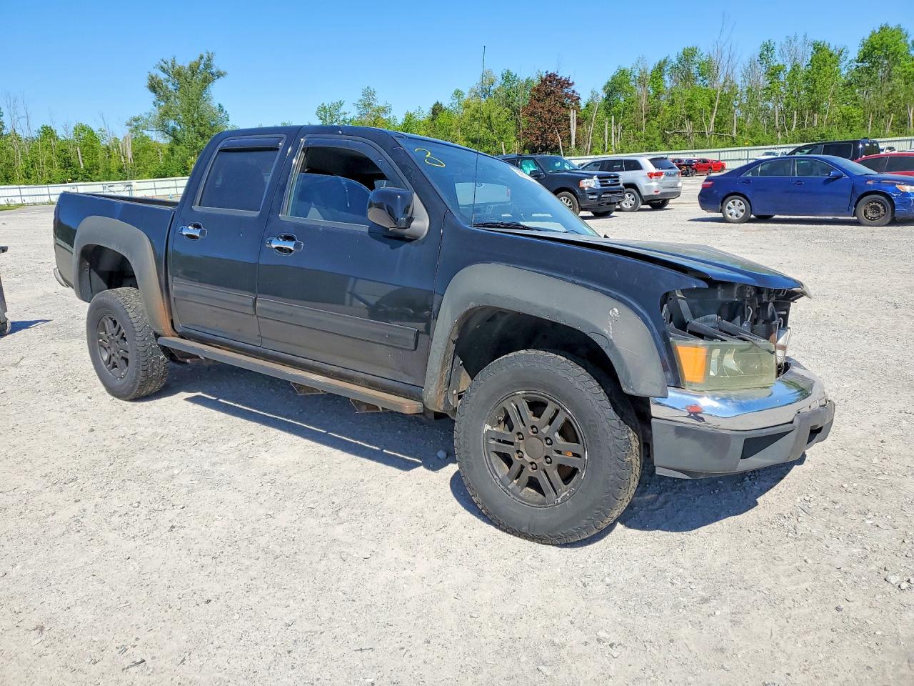 2010 Gmc Canyon Sle Black vin: 1GTJTCDE2A8102390