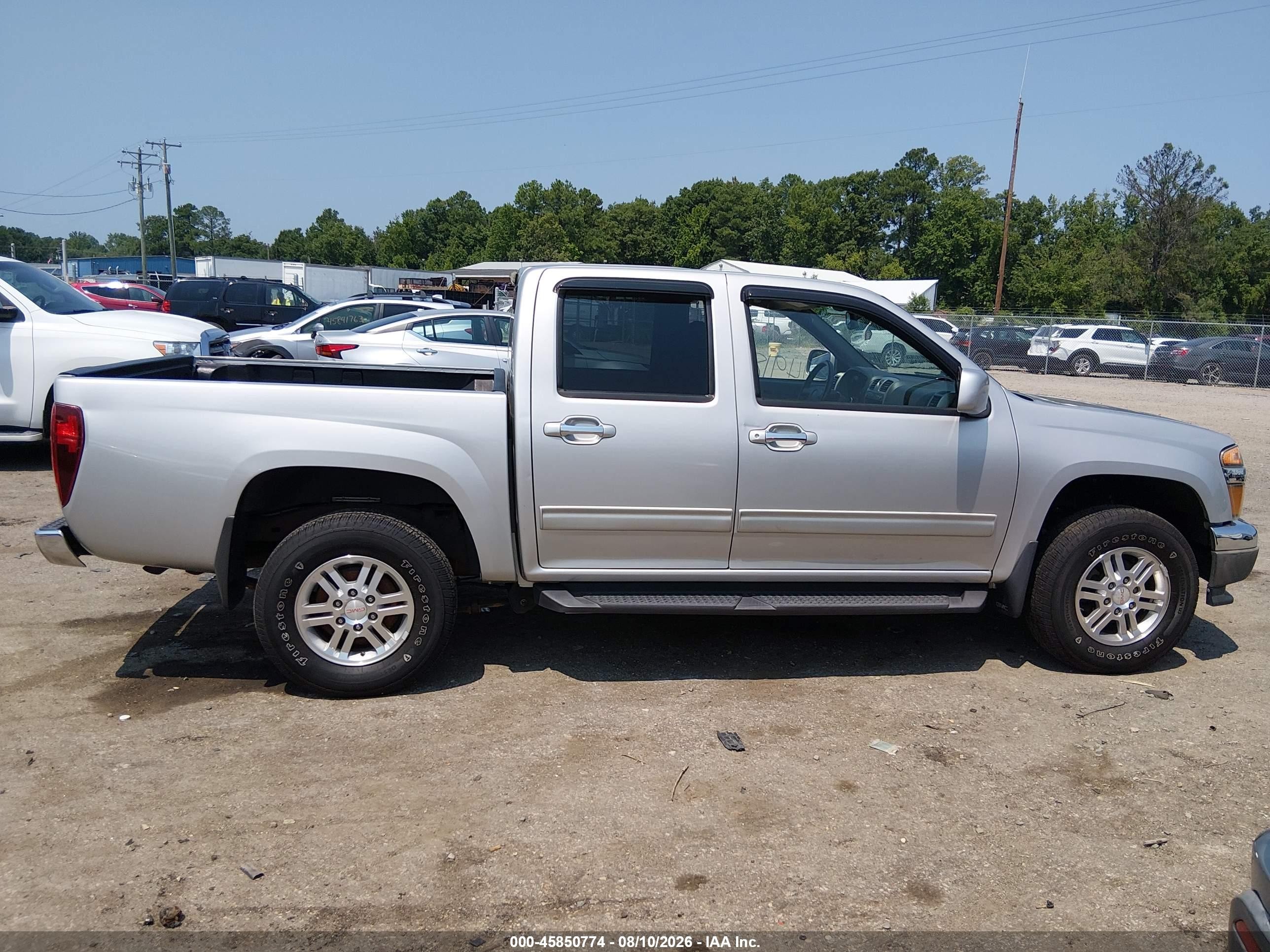 2010 Gmc Canyon Sle1 Silver vin: 1GTJTCDE4A8139361