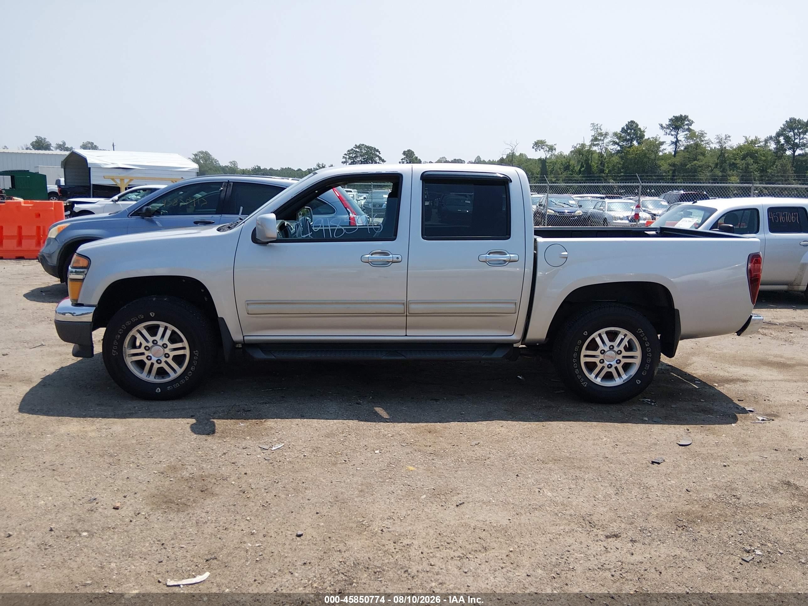 2010 Gmc Canyon Sle1 Silver vin: 1GTJTCDE4A8139361