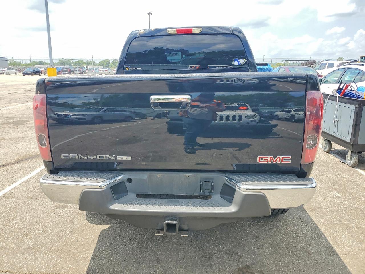 2010 Gmc Canyon Sle Черный vin: 1GTJTCDE6A8147185