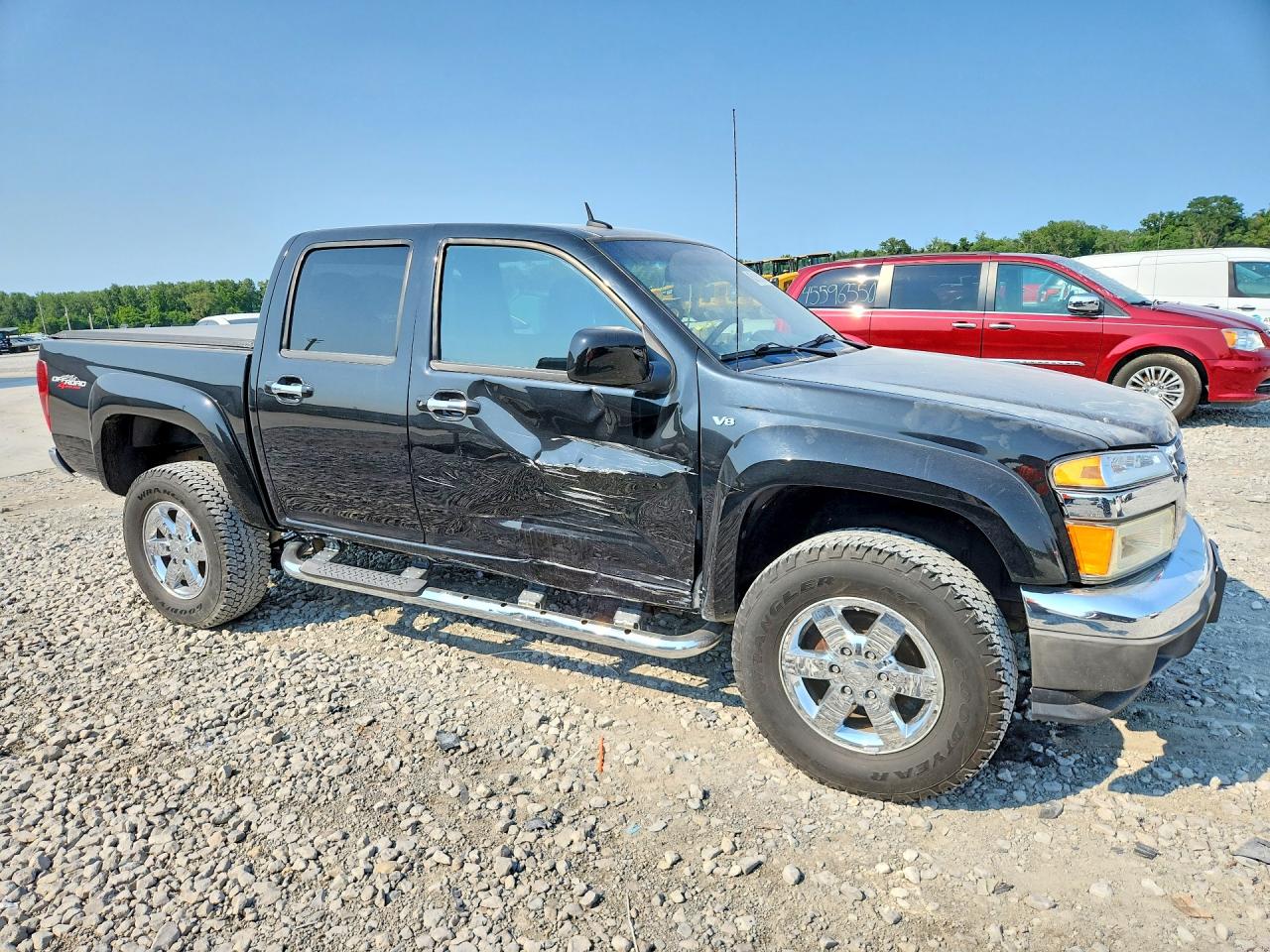 2010 Gmc Canyon Sle Black vin: 1GTJTCDP9A8137784