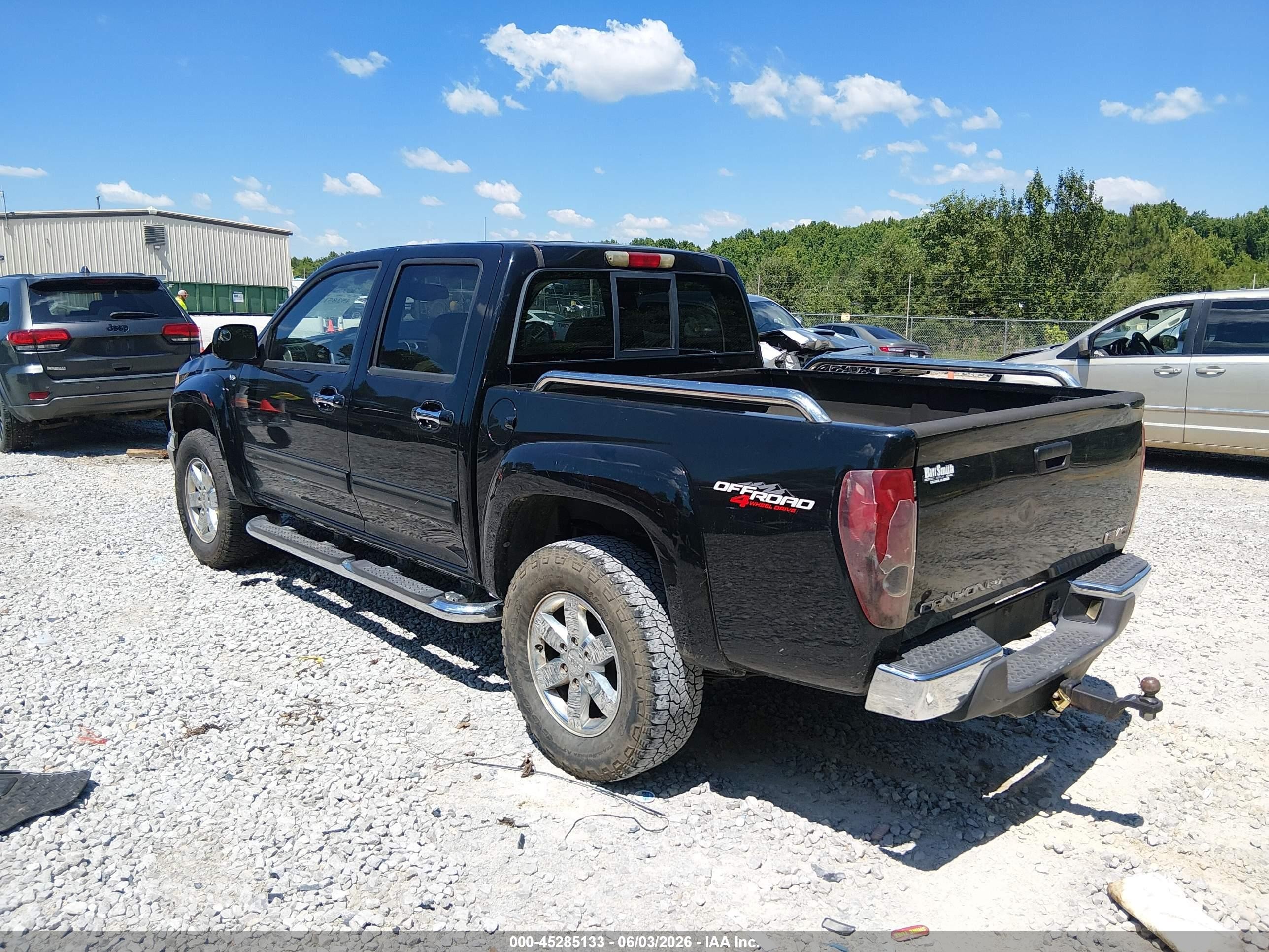 2010 Gmc Canyon Slt Black vin: 1GTJTFDP9A8113082
