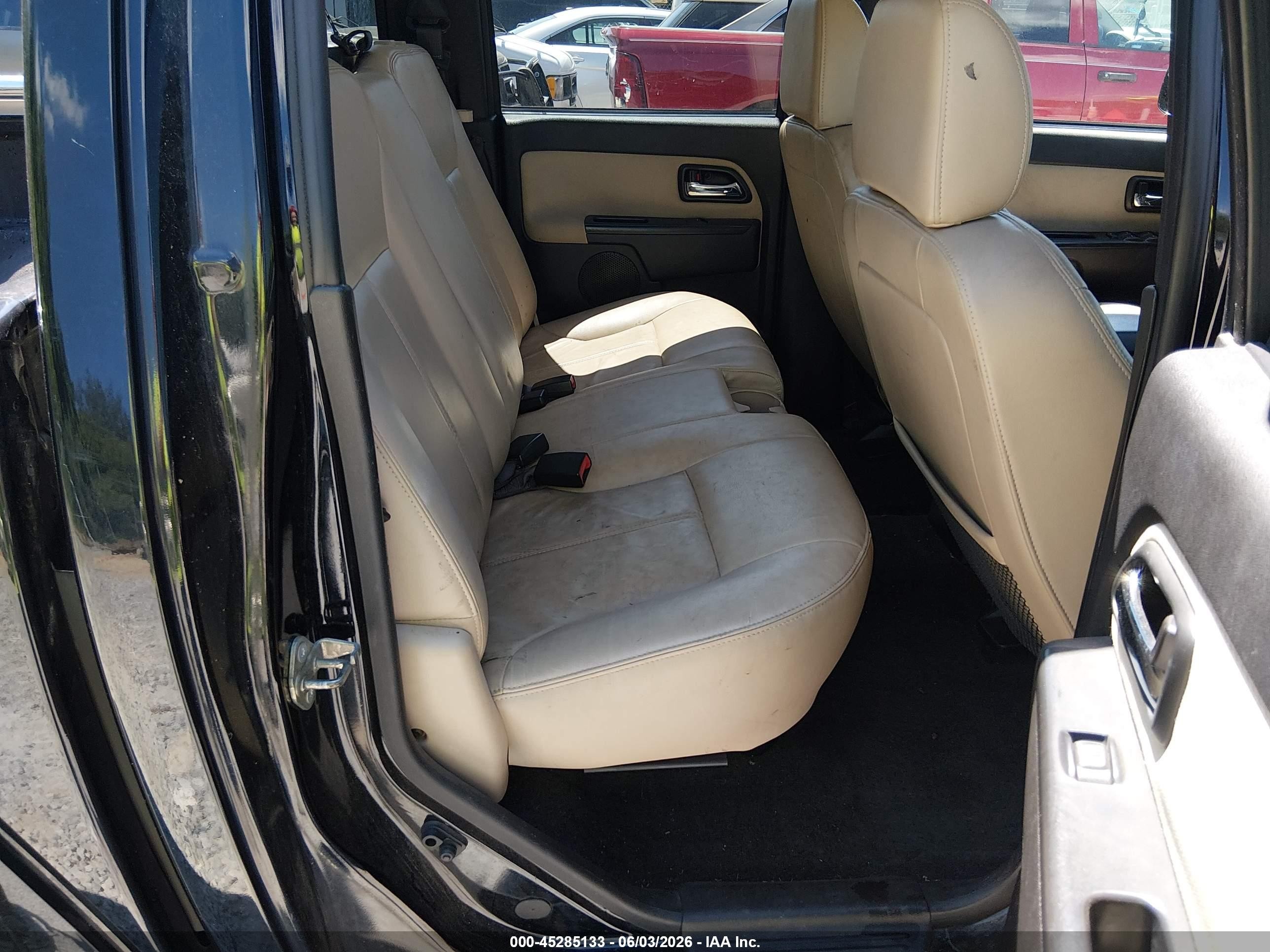2010 Gmc Canyon Slt Black vin: 1GTJTFDP9A8113082