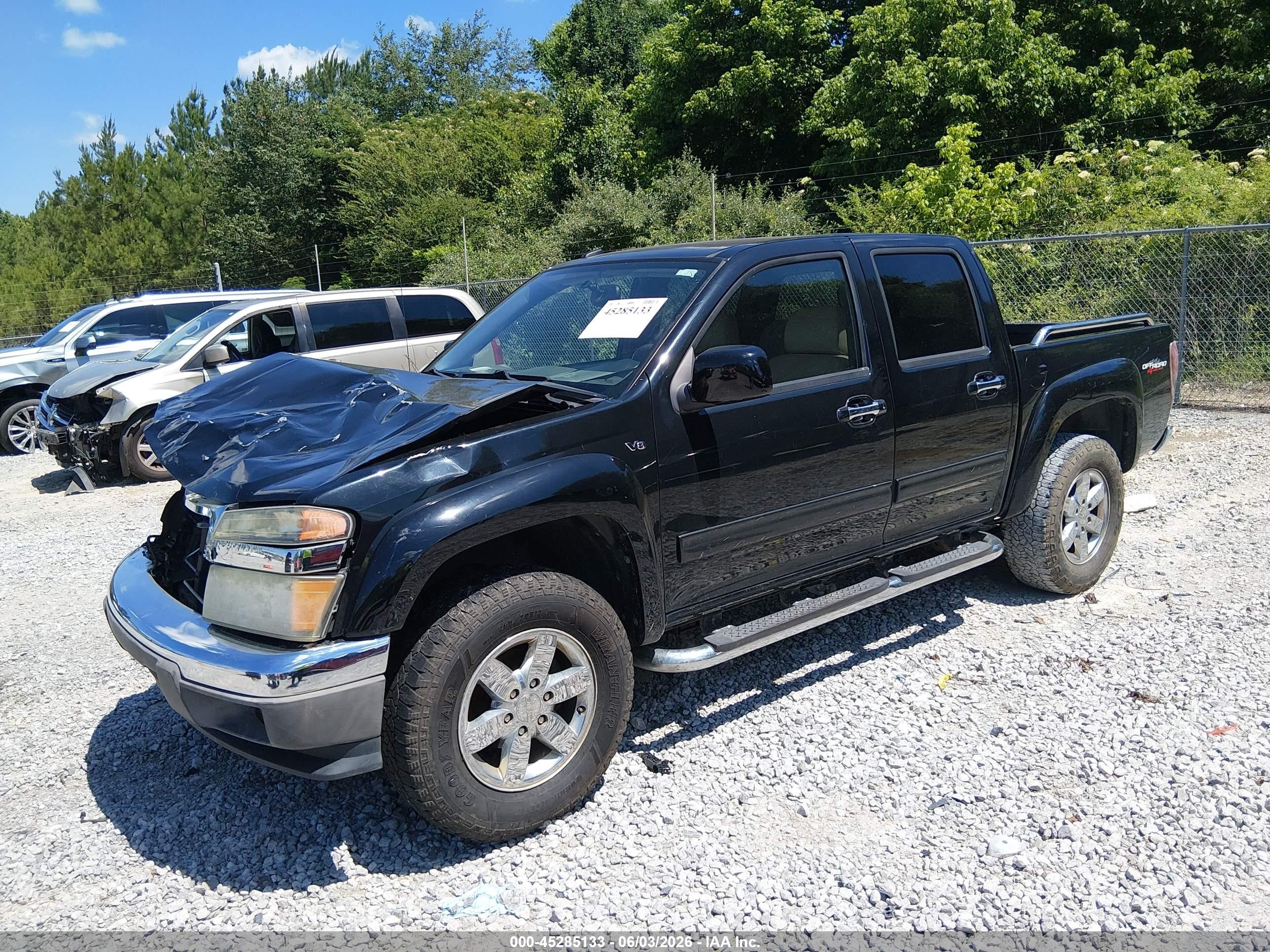 2010 Gmc Canyon Slt Black vin: 1GTJTFDP9A8113082