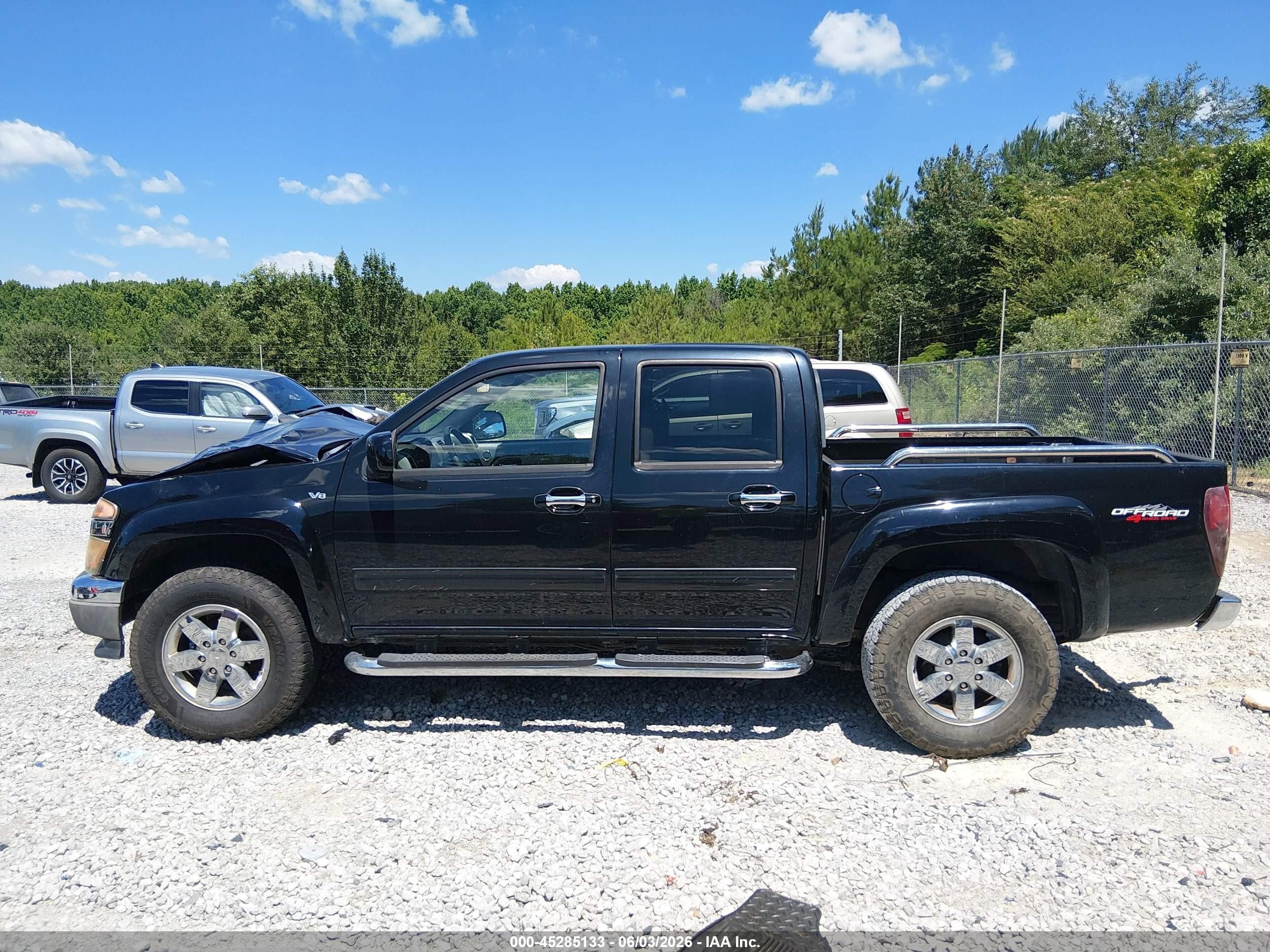2010 Gmc Canyon Slt Black vin: 1GTJTFDP9A8113082