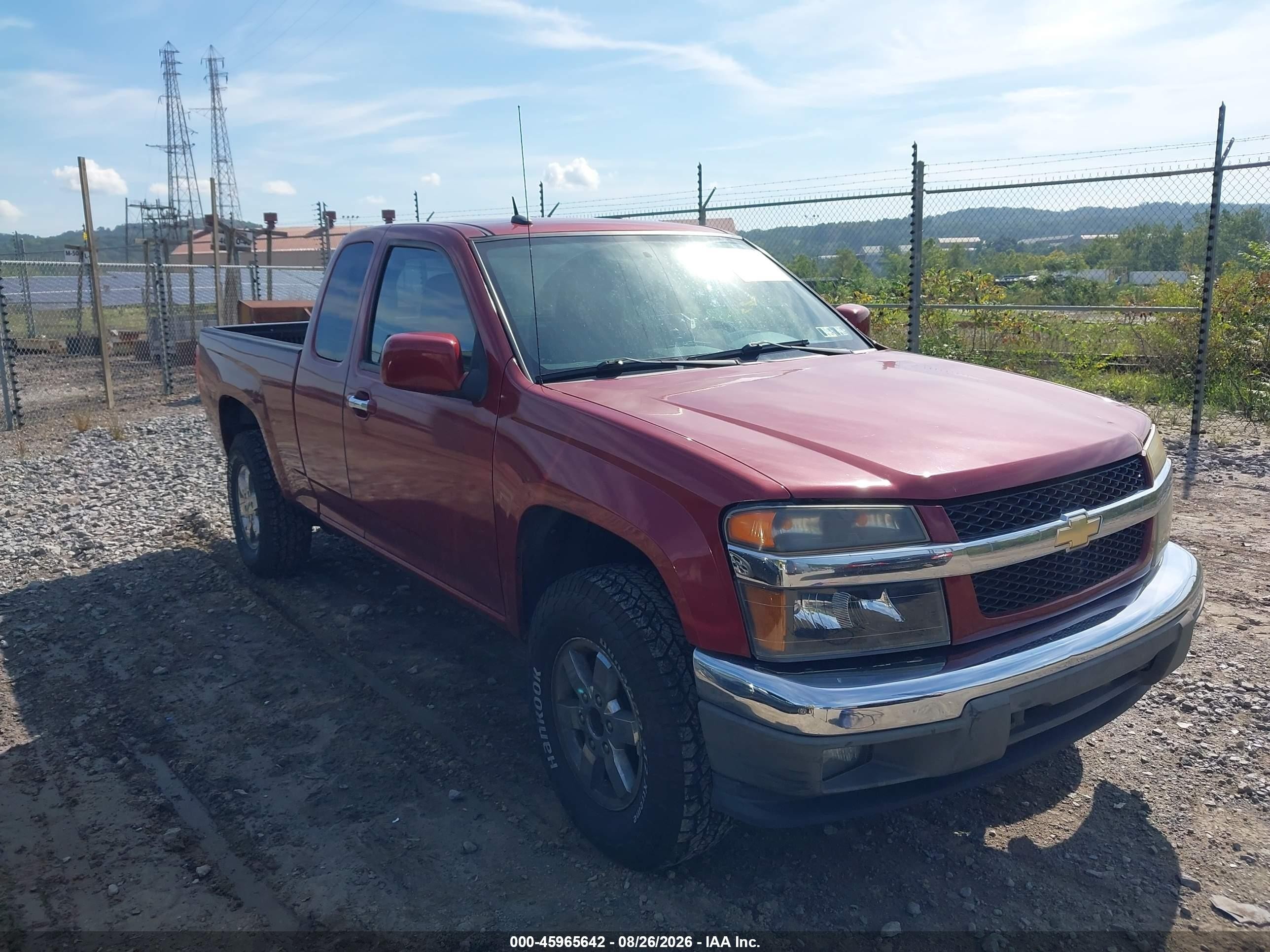 2010 Gmc Canyon Sle1 Maroon vin: 1GTKTCDE5A8131144
