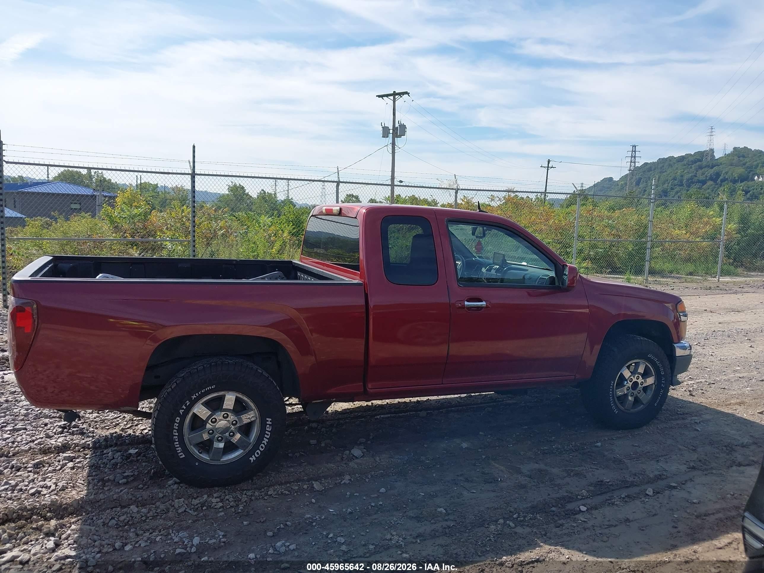 2010 Gmc Canyon Sle1 Maroon vin: 1GTKTCDE5A8131144