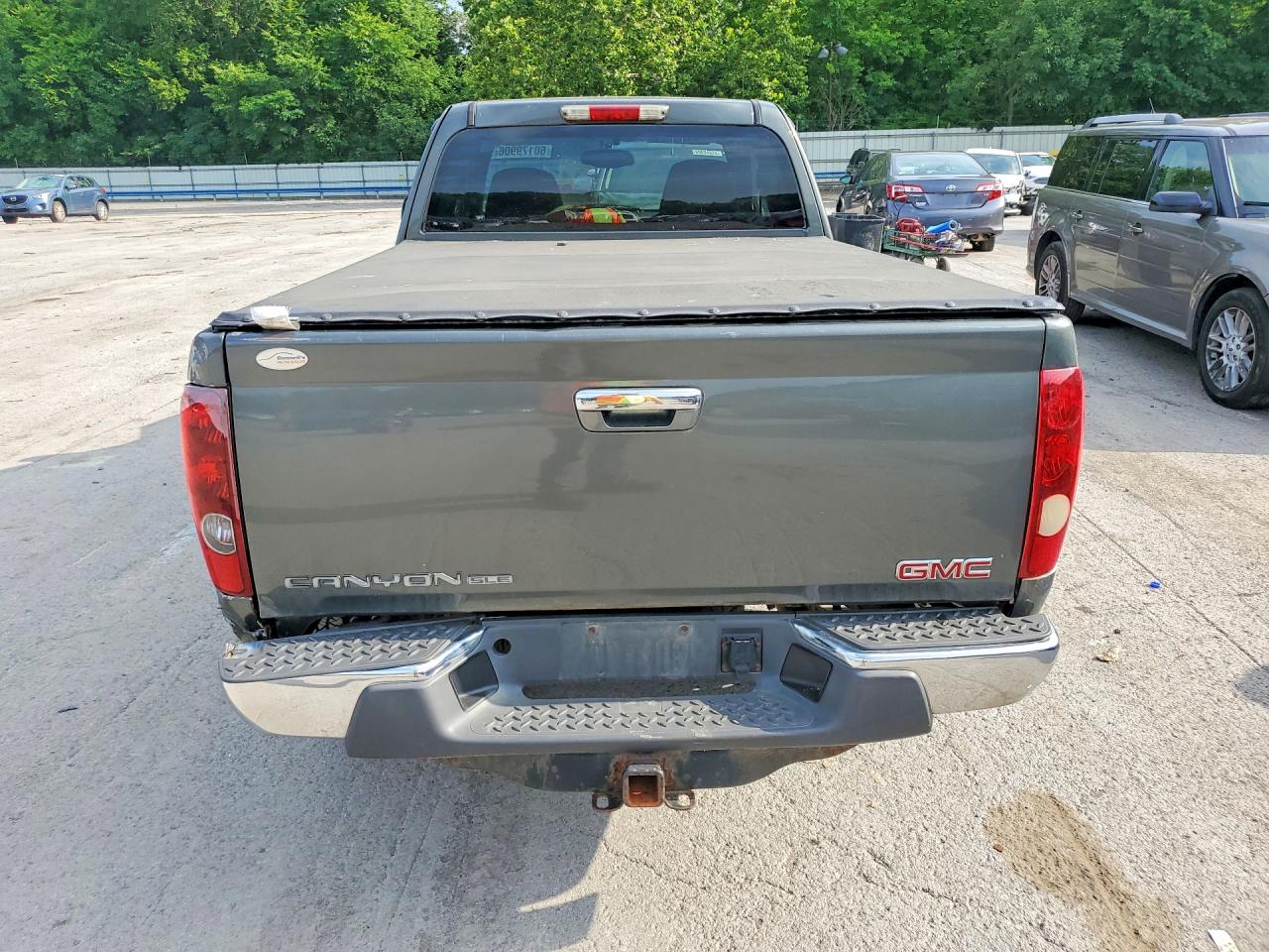 2010 Gmc Canyon Sle-2 Gray vin: 1GTKTDD93A8135234