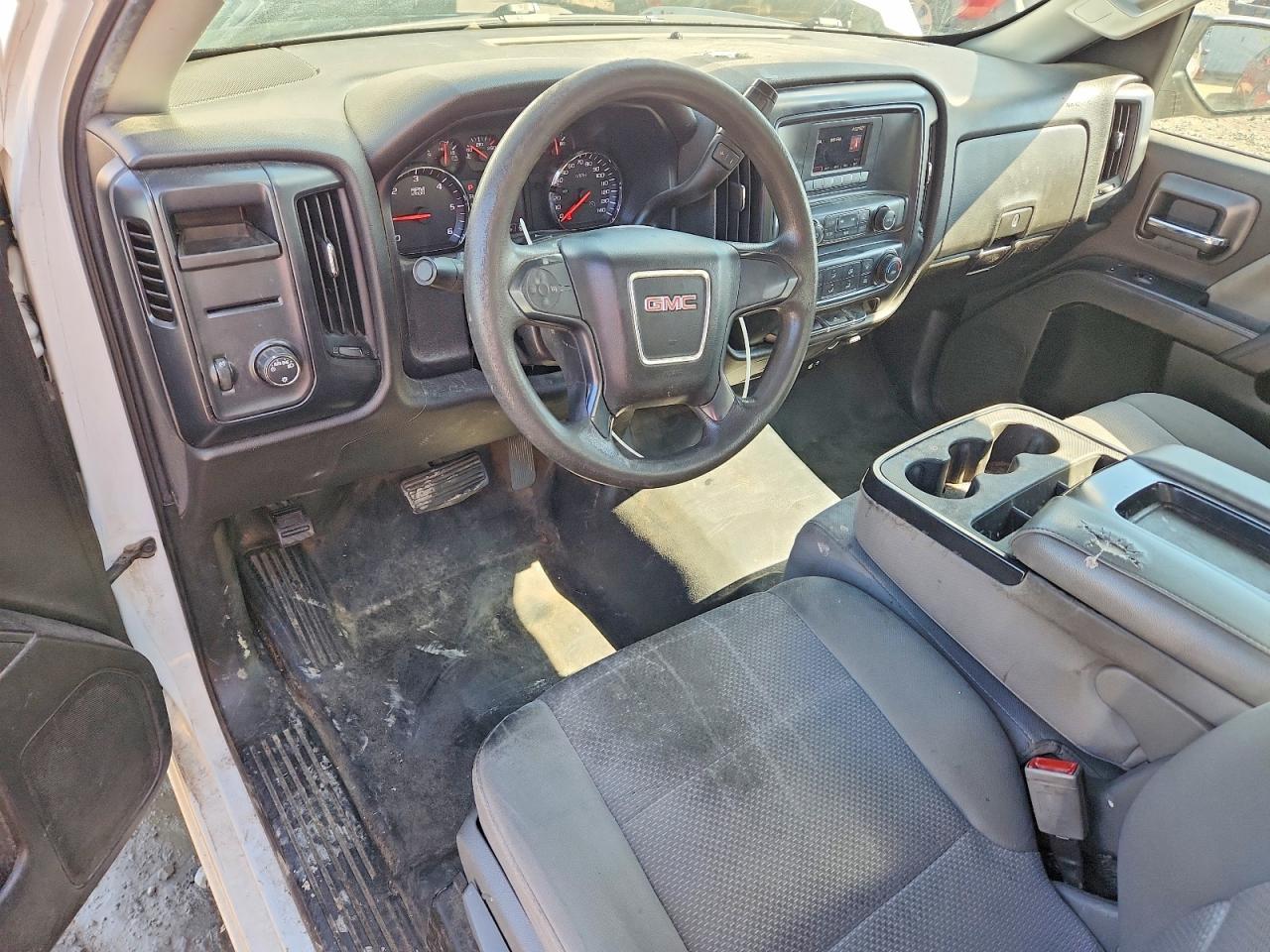 2017 Gmc Sierra C1500 White vin: 1GTN1LEC7HZ906578