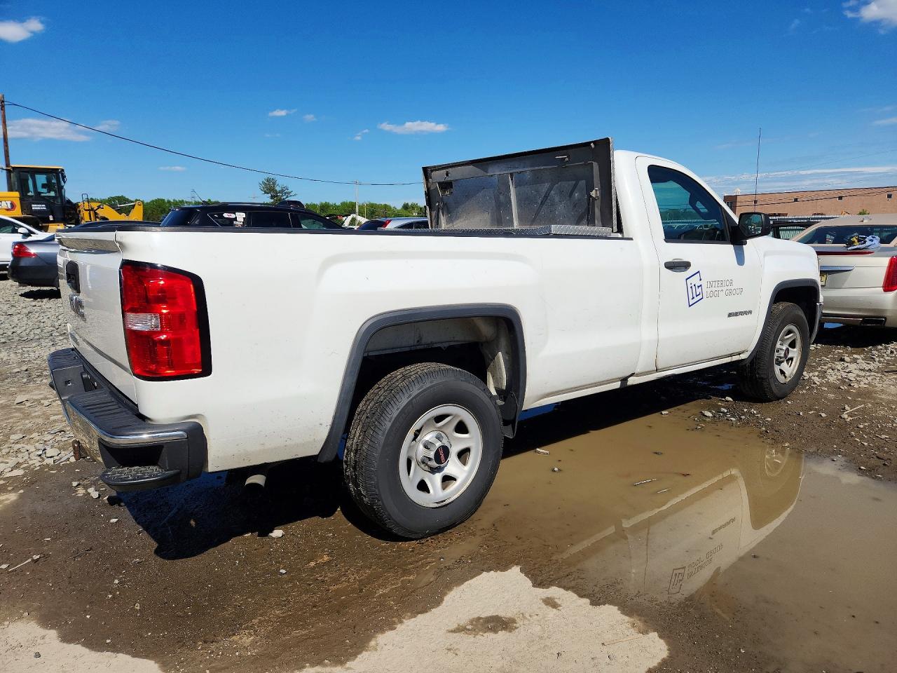 2017 Gmc Sierra C1500 White vin: 1GTN1LEC7HZ906578