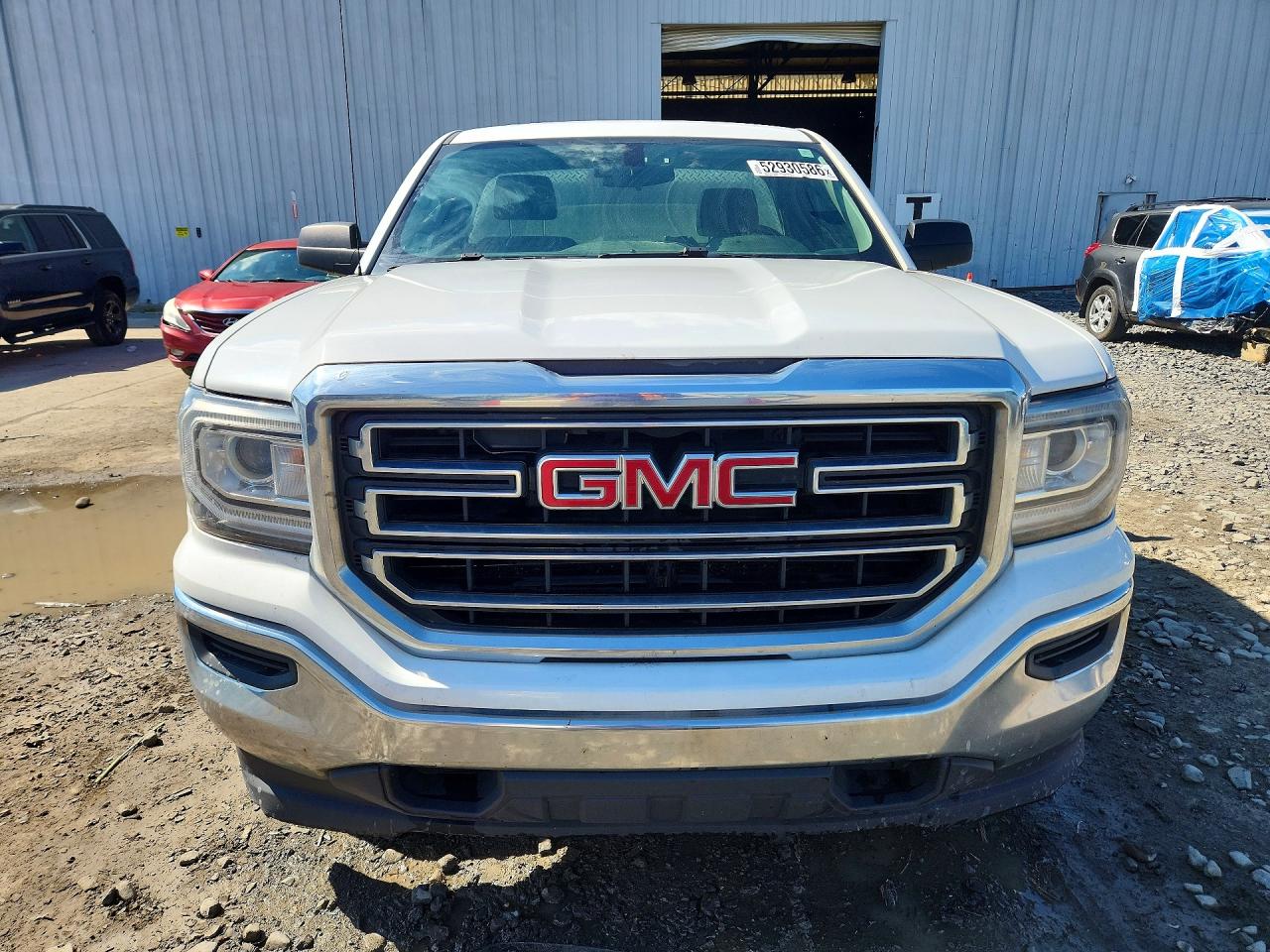 2017 Gmc Sierra C1500 White vin: 1GTN1LEC7HZ906578