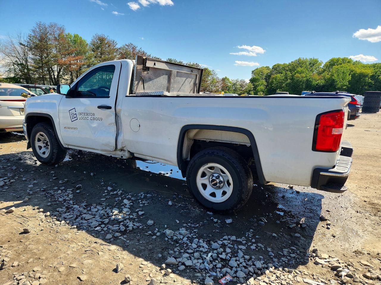 2017 Gmc Sierra C1500 White vin: 1GTN1LEC7HZ906578