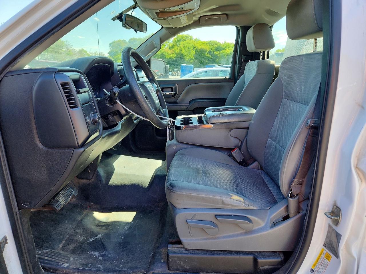 2017 Gmc Sierra C1500 White vin: 1GTN1LEC7HZ906578