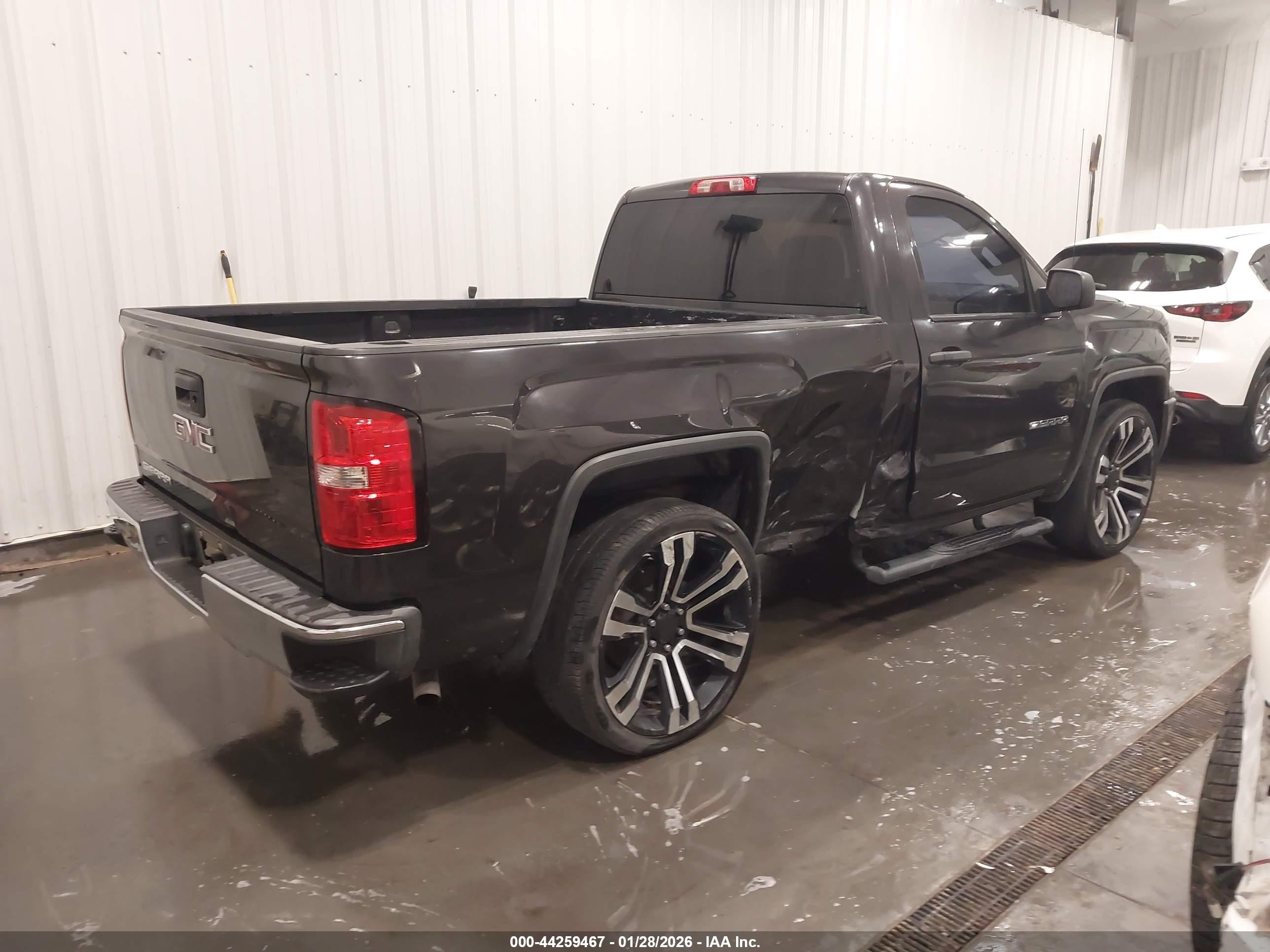 2016 Gmc Sierra 1500 Gray vin: 1GTN1LEH6GZ287532