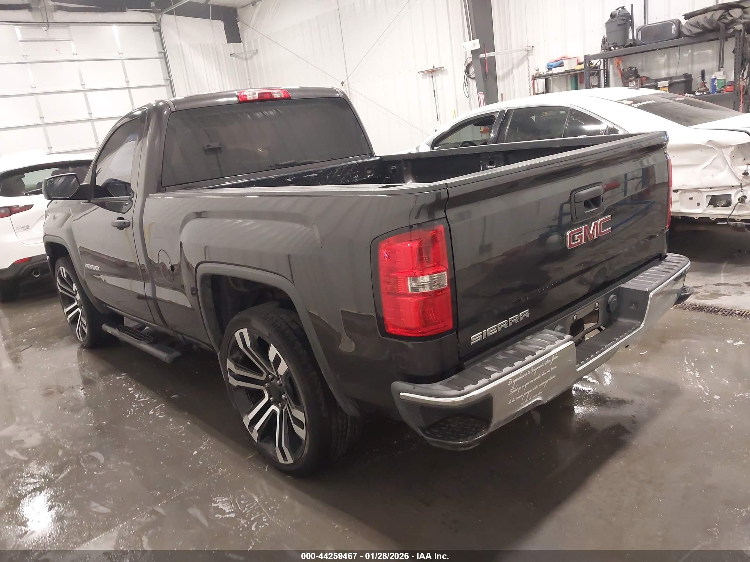 2016 Gmc Sierra 1500 Gray vin: 1GTN1LEH6GZ287532