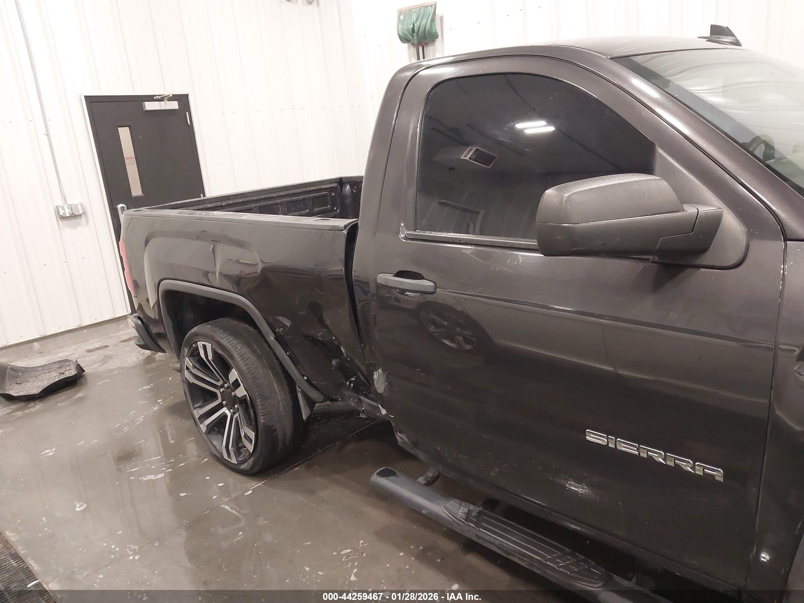 2016 Gmc Sierra 1500 Gray vin: 1GTN1LEH6GZ287532