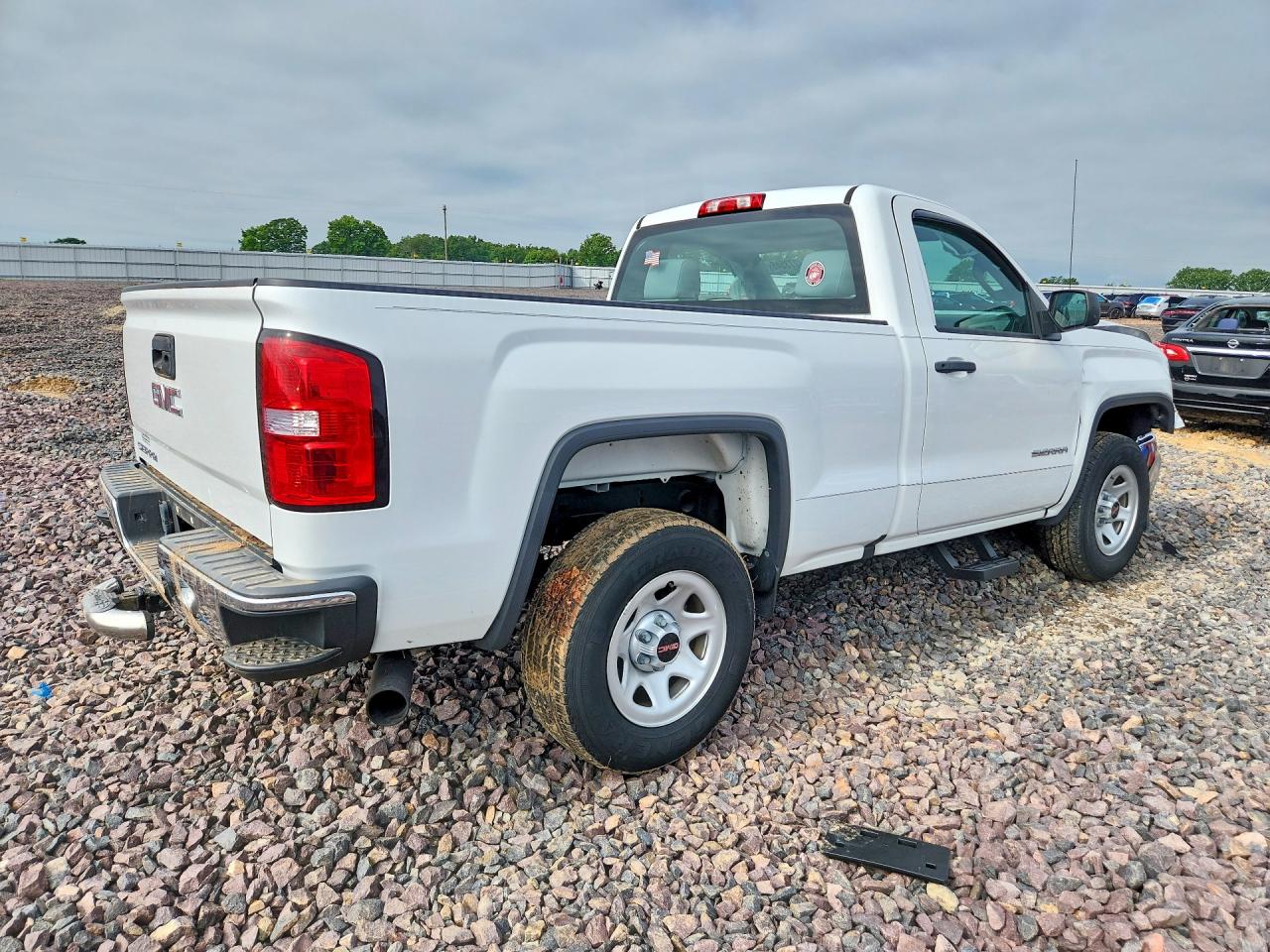 2018 Gmc Sierra C1500 Белый vin: 1GTN1LEH7JZ300506