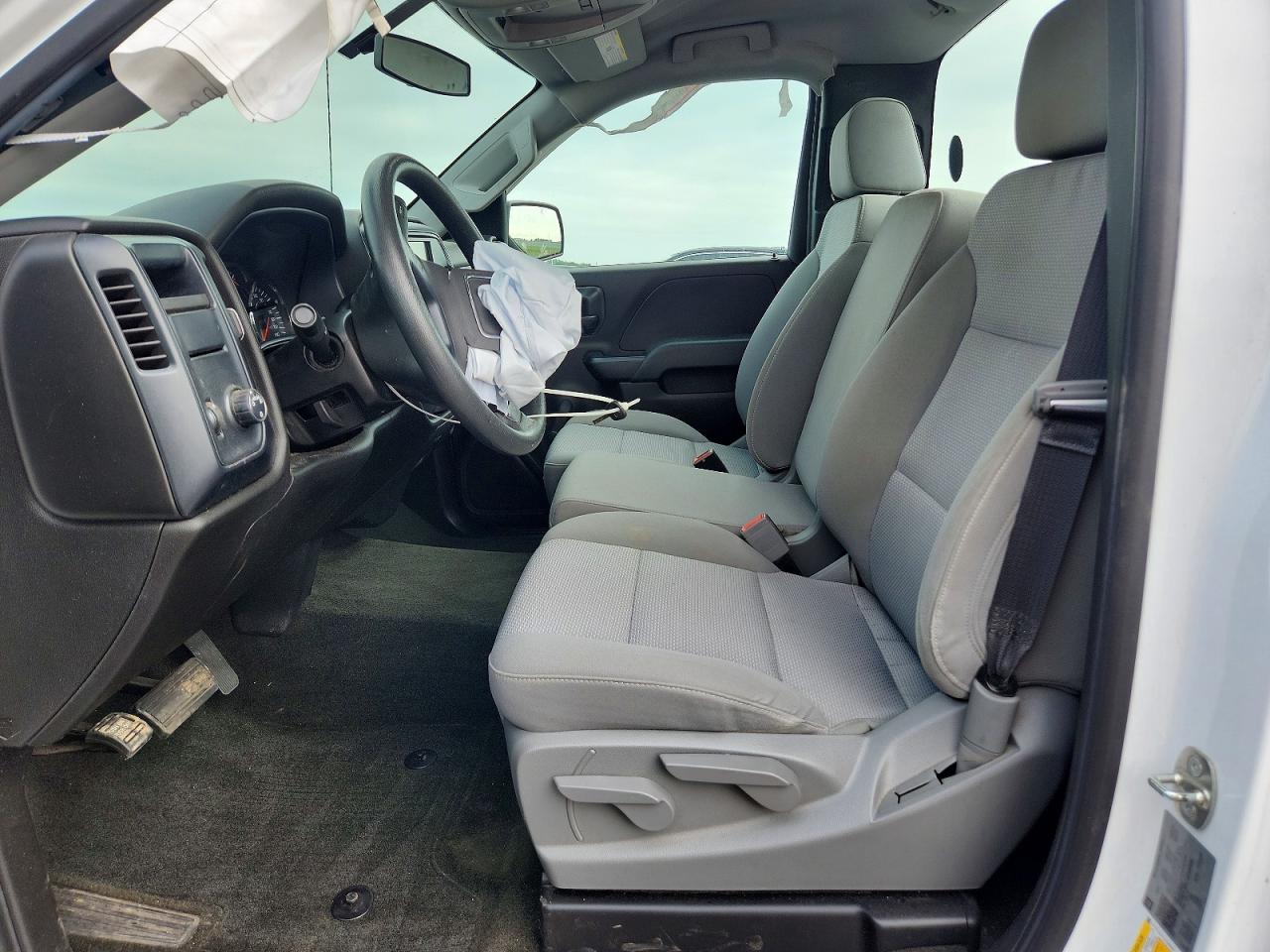 2018 Gmc Sierra C1500 Белый vin: 1GTN1LEH7JZ300506