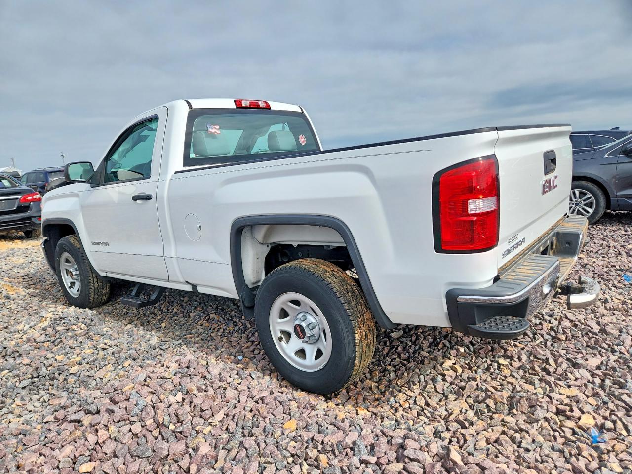 2018 Gmc Sierra C1500 Белый vin: 1GTN1LEH7JZ300506