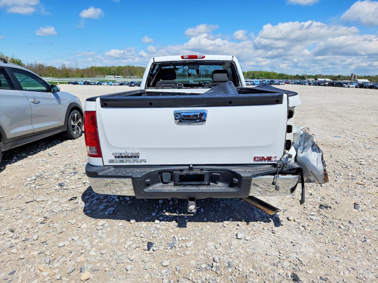 2012 Gmc Sierra C1500 Белый vin: 1GTN1TE02CZ320319