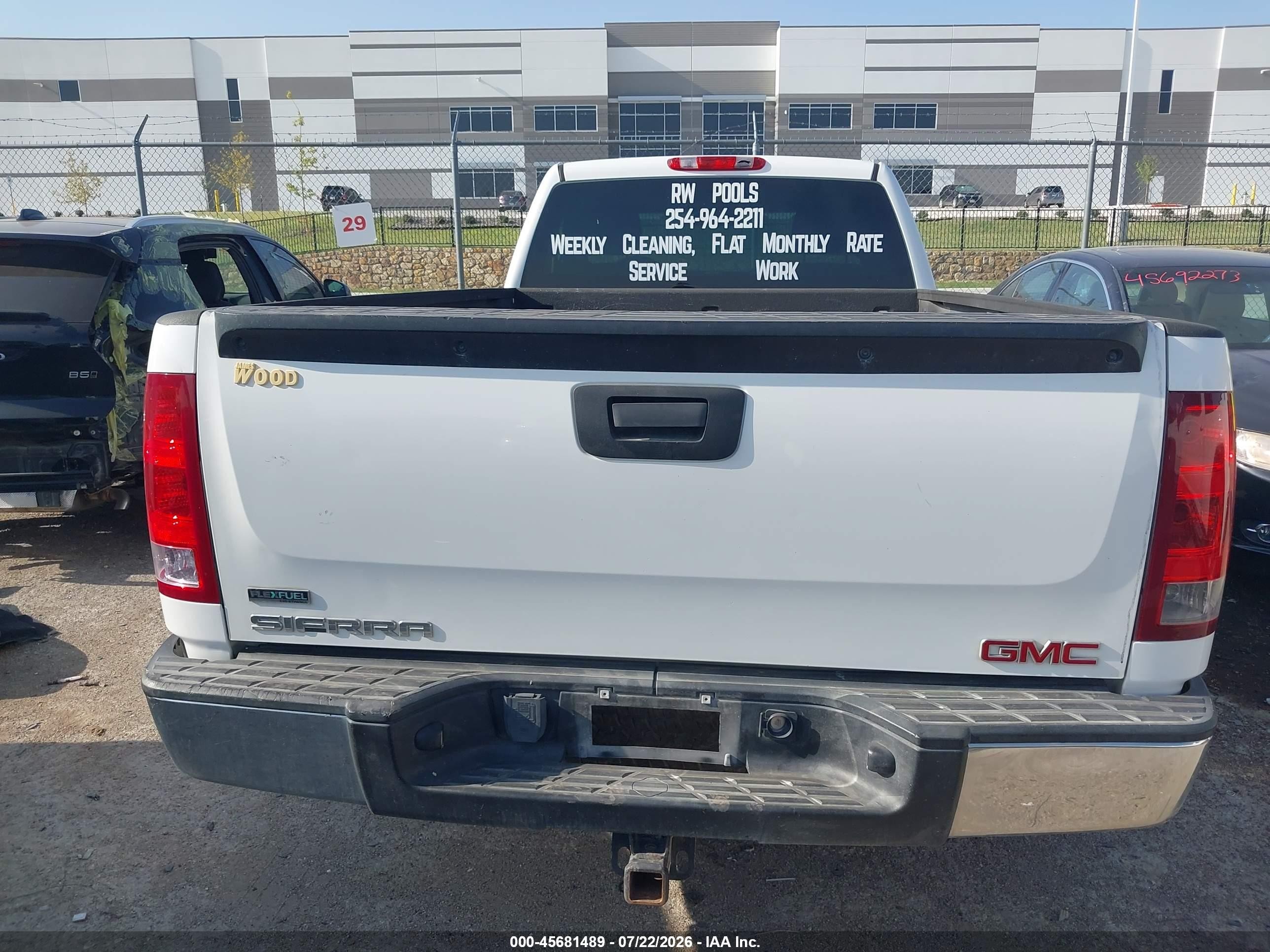 2012 Gmc Sierra 1500 Work Truck Белый vin: 1GTN1TEA2CZ250622