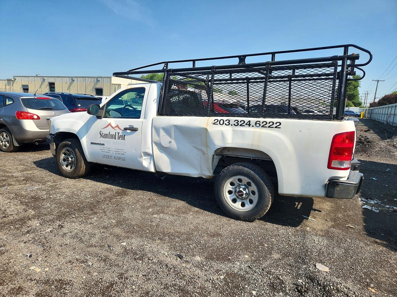 2013 Gmc Sierra C1500 White vin: 1GTN1TEA2DZ342959