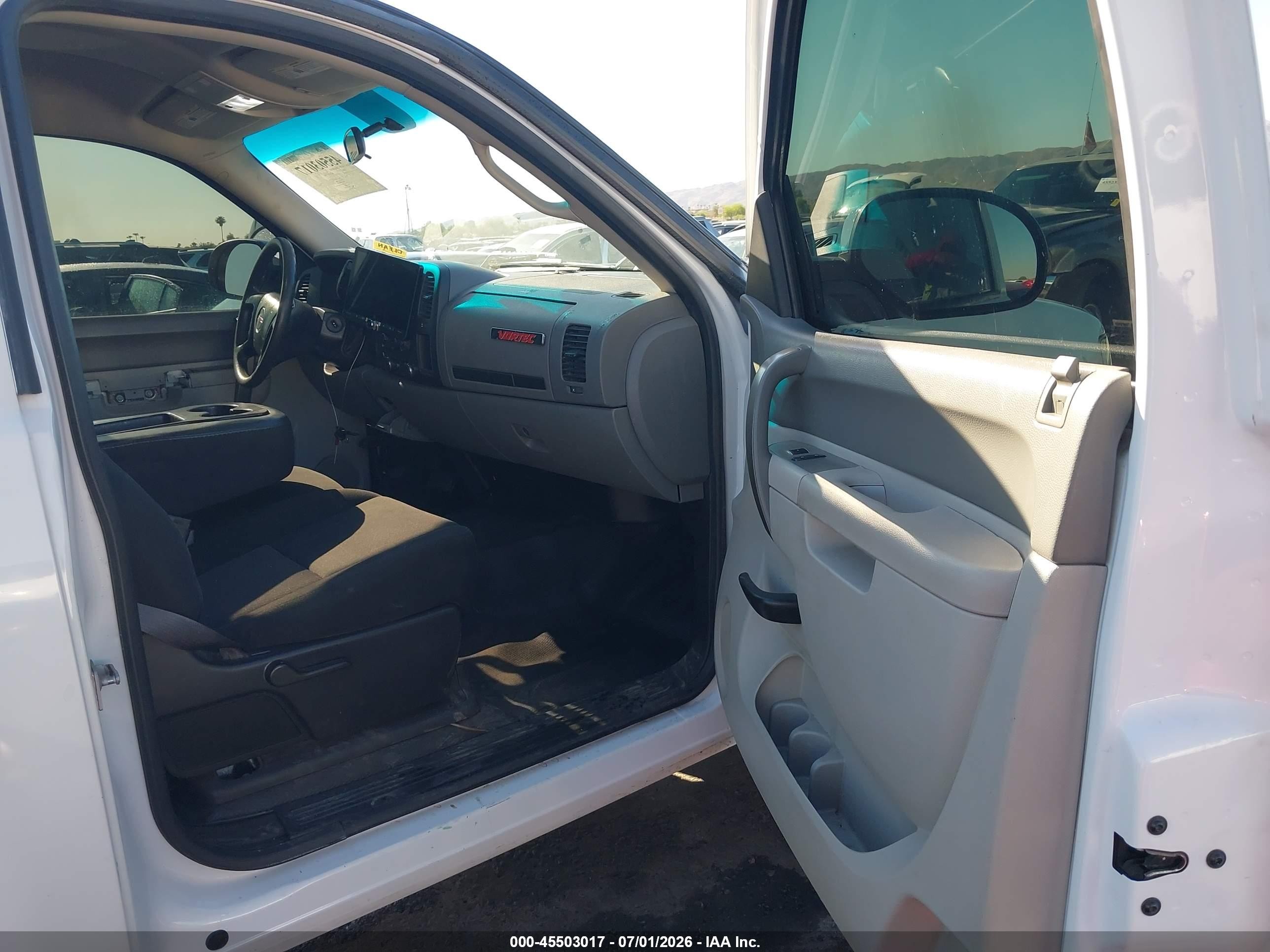 2013 Gmc Sierra 1500 Work Truck White vin: 1GTN1TEAXDZ382836