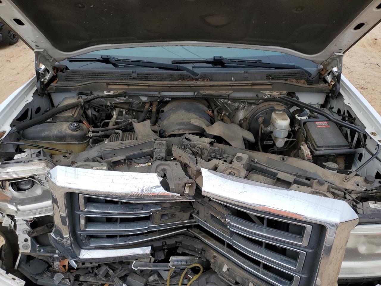 2015 Gmc Sierra C1500 Белый vin: 1GTN1TEC2FZ904881