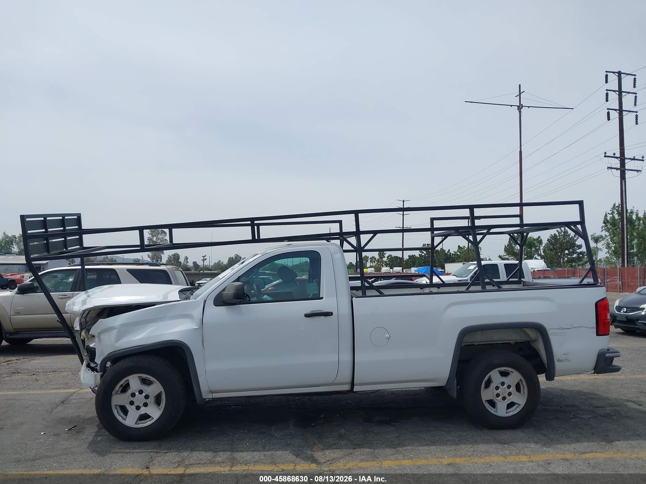 2015 Gmc Sierra 1500   White vin: 1GTN1TEC4FZ903165