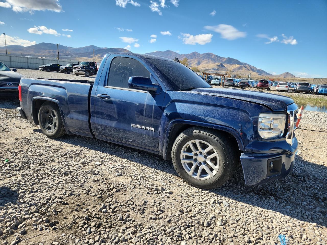 2015 Gmc Sierra C1500 Blue vin: 1GTN1TEC7FZ307774