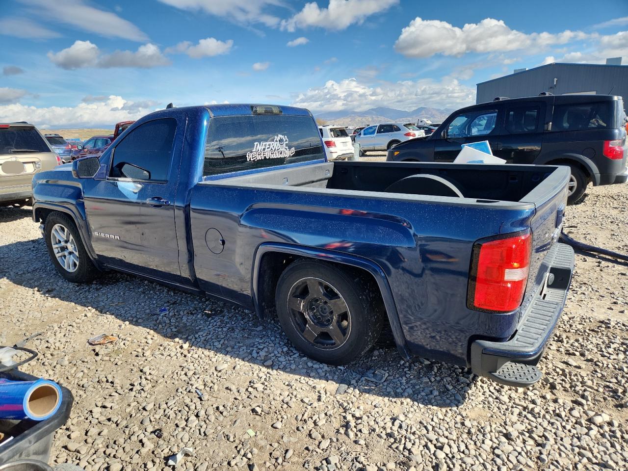 2015 Gmc Sierra C1500 Blue vin: 1GTN1TEC7FZ307774