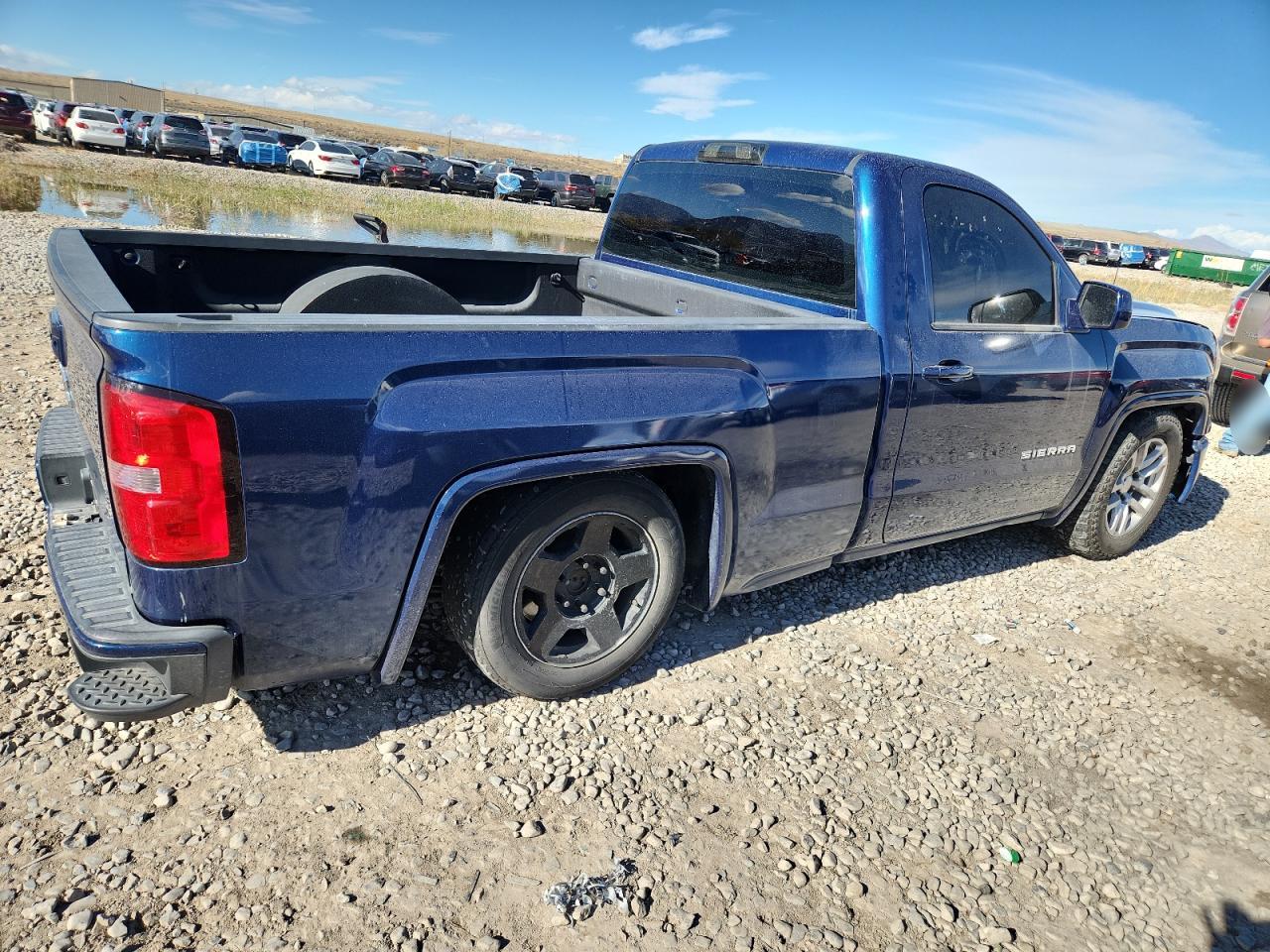 2015 Gmc Sierra C1500 Blue vin: 1GTN1TEC7FZ307774