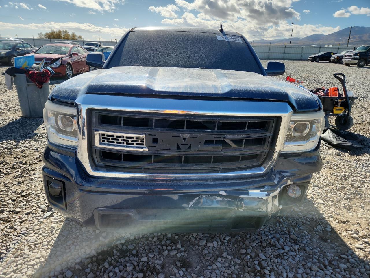 2015 Gmc Sierra C1500 Blue vin: 1GTN1TEC7FZ307774