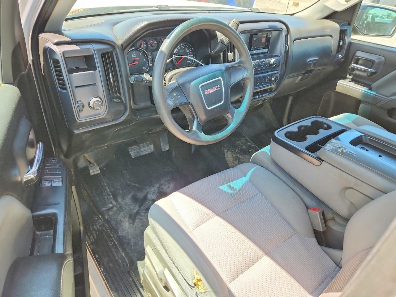 2015 Gmc Sierra C1500 White vin: 1GTN1TEC7FZ906495