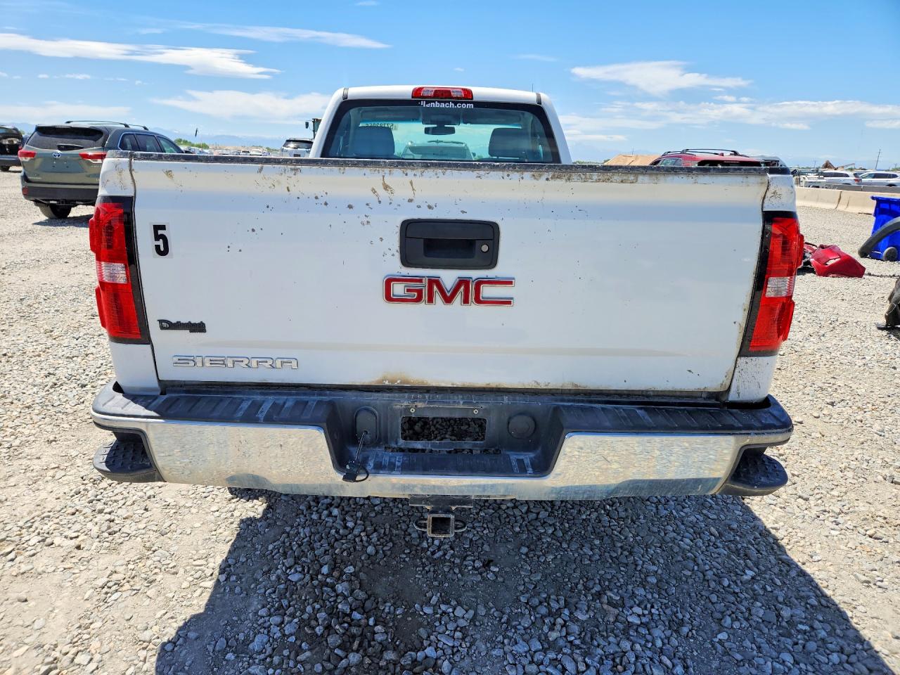 2015 Gmc Sierra C1500 White vin: 1GTN1TEC7FZ906495