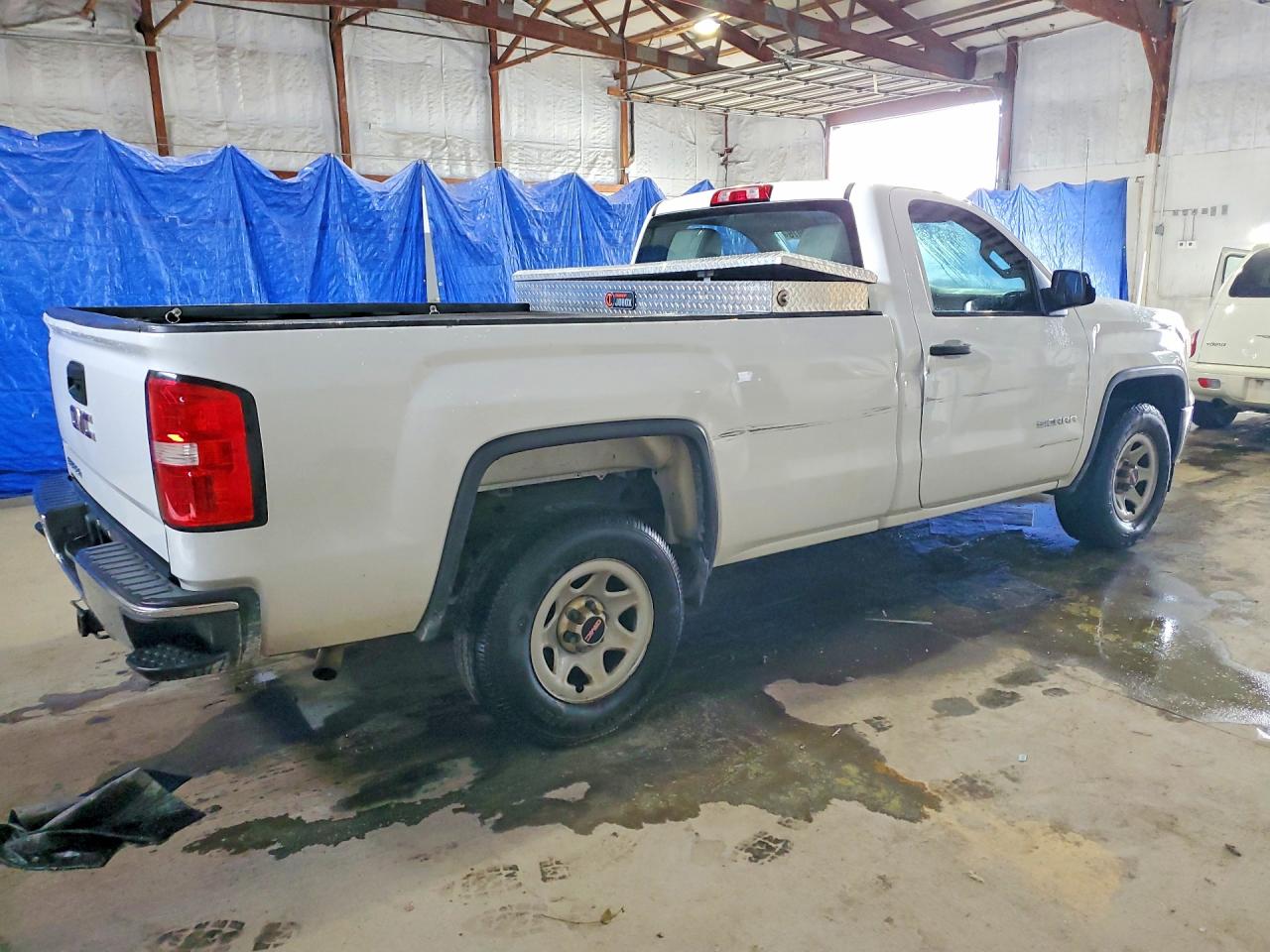 2015 Gmc Sierra C1500 White vin: 1GTN1TECXFZ904403