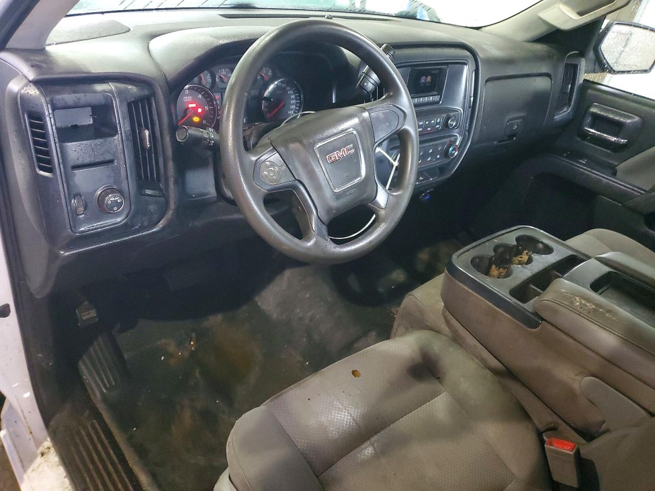 2015 Gmc Sierra C1500 White vin: 1GTN1TECXFZ904403