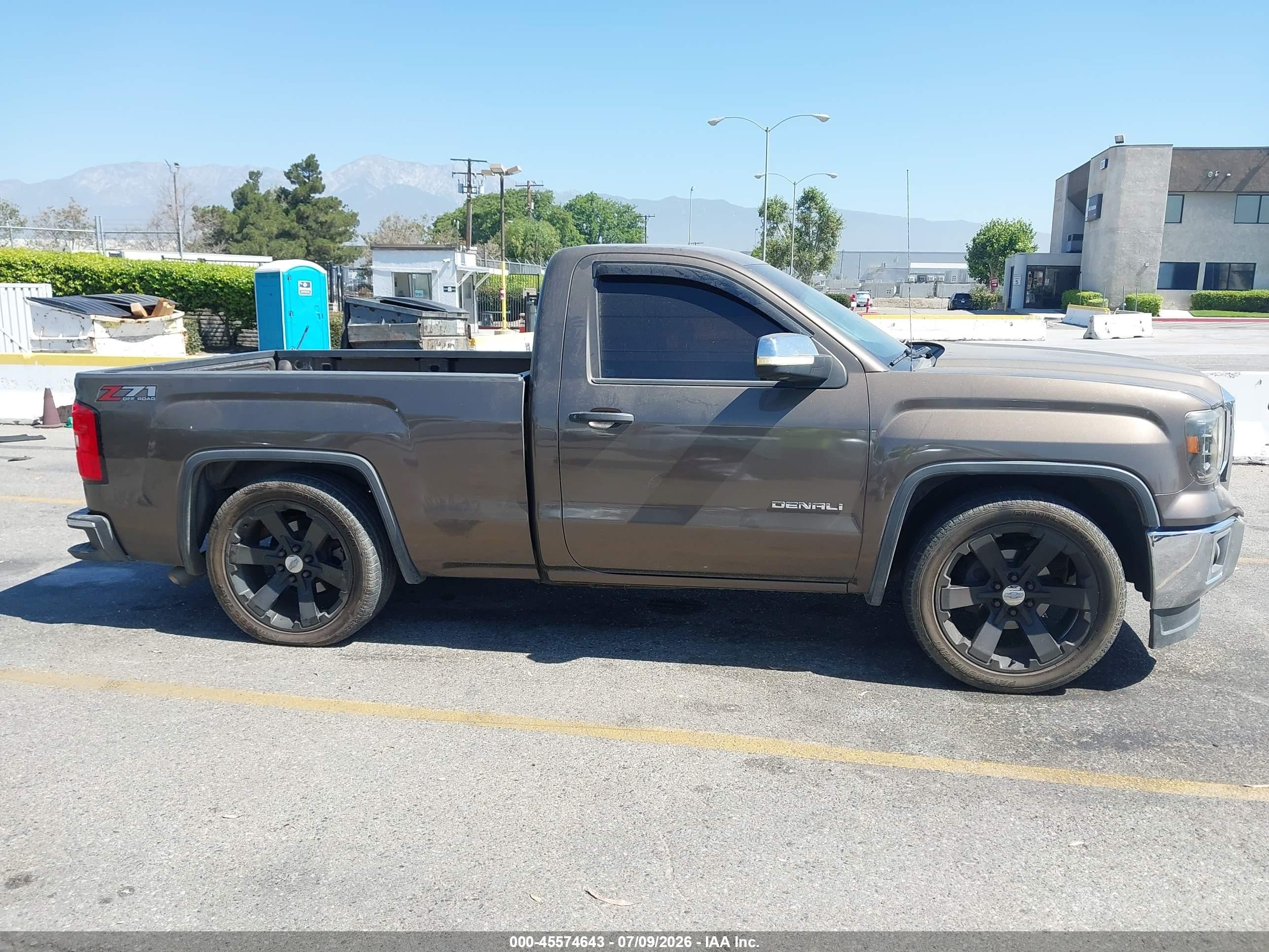 2014 Gmc Sierra 1500 Dark Brown vin: 1GTN1TEH2EZ278355