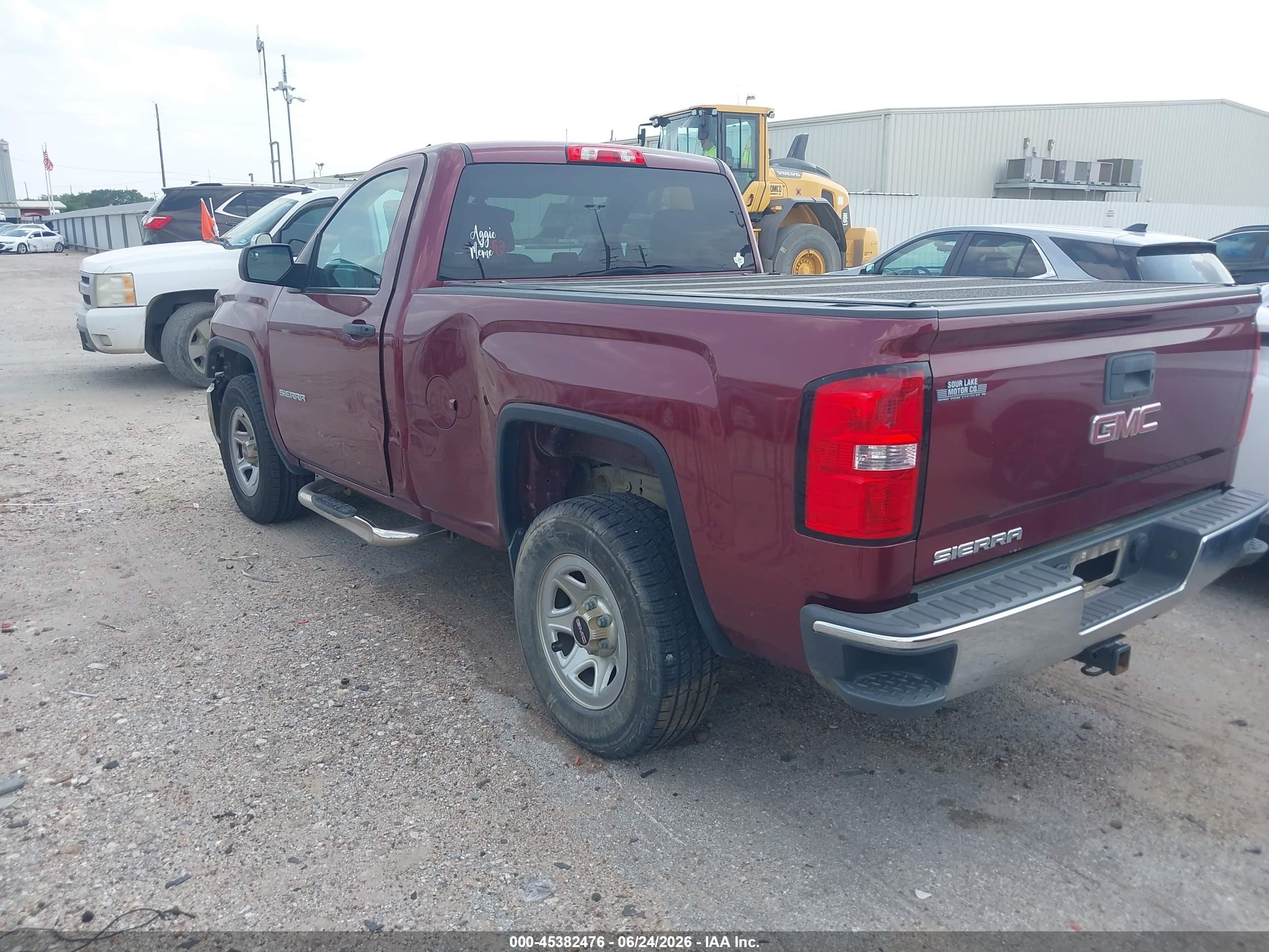 2015 Gmc Sierra 1500   Red vin: 1GTN1TEH2FZ147072