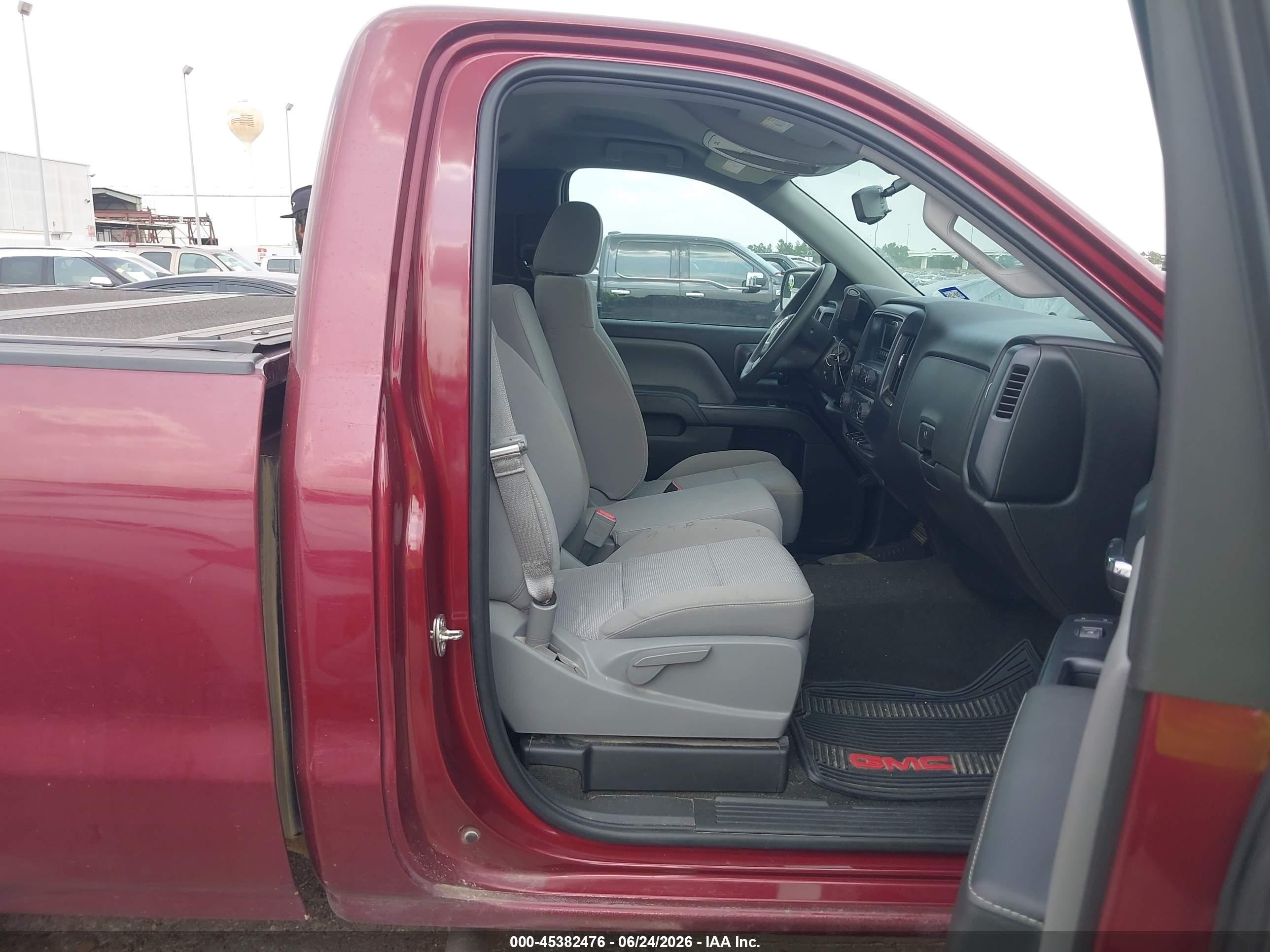 2015 Gmc Sierra 1500   Red vin: 1GTN1TEH2FZ147072
