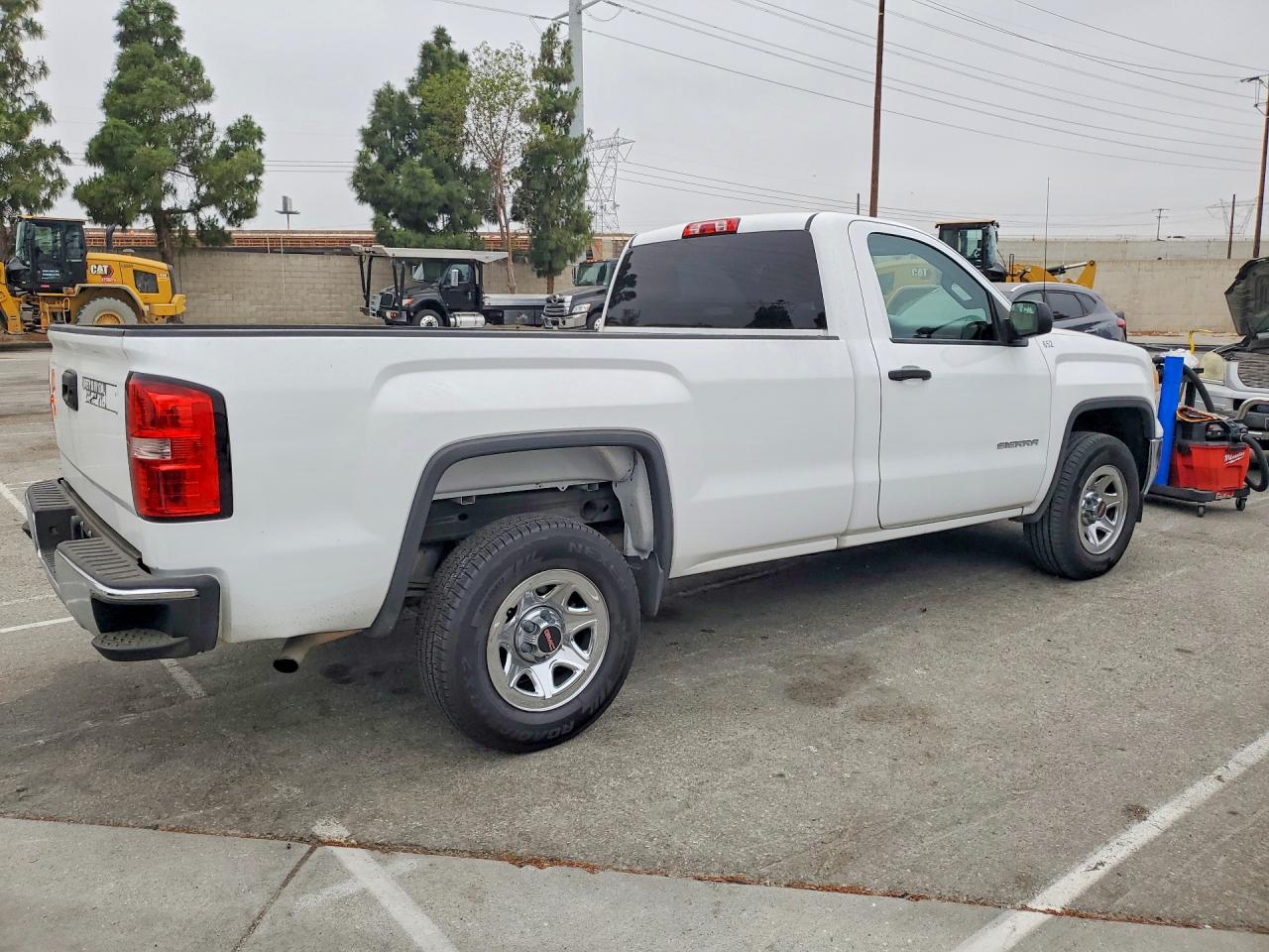 2015 Gmc Sierra C1500 White vin: 1GTN1TEH2FZ401461