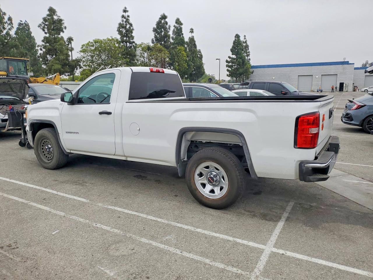 2015 Gmc Sierra C1500 White vin: 1GTN1TEH2FZ401461