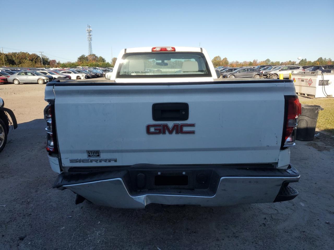 2015 Gmc Sierra C1500 White vin: 1GTN1TEHXFZ424907