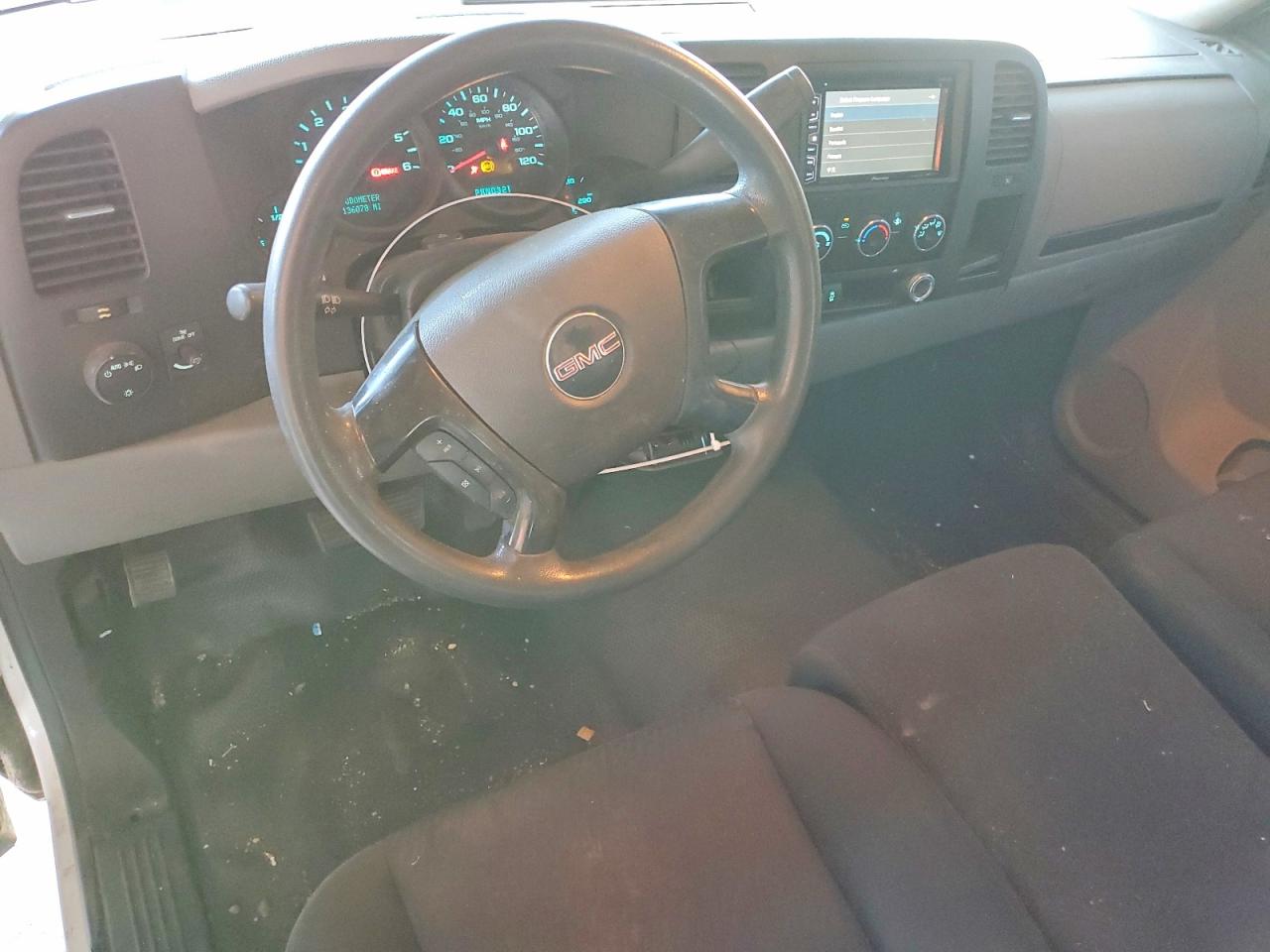 2012 Gmc Sierra C1500 White vin: 1GTN1TEX0CZ250848