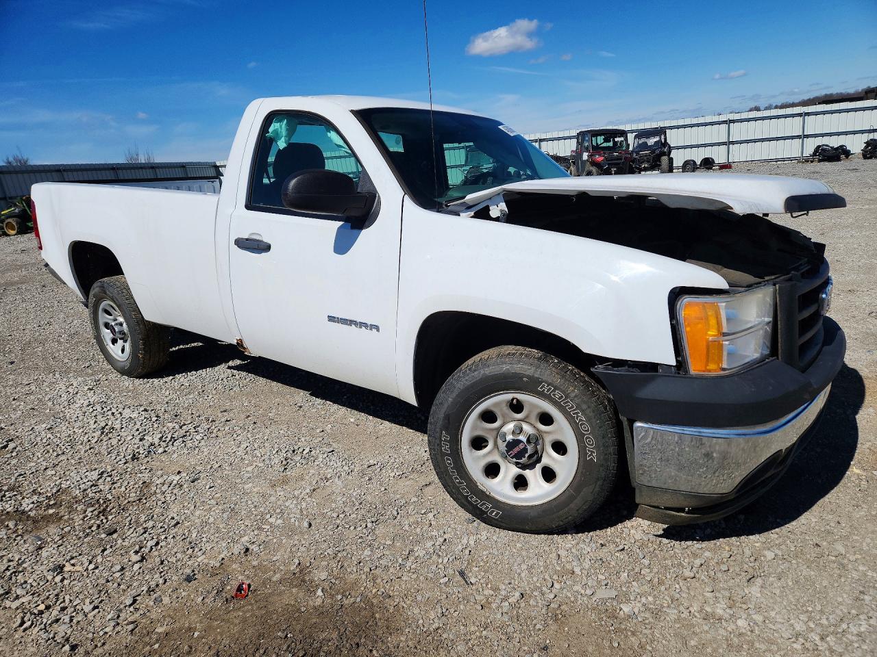 2013 Gmc Sierra C1500 White vin: 1GTN1TEX0DZ133739