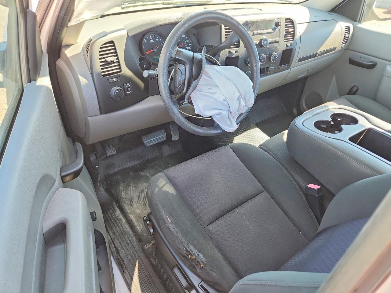 2013 Gmc Sierra C1500 White vin: 1GTN1TEX0DZ133739