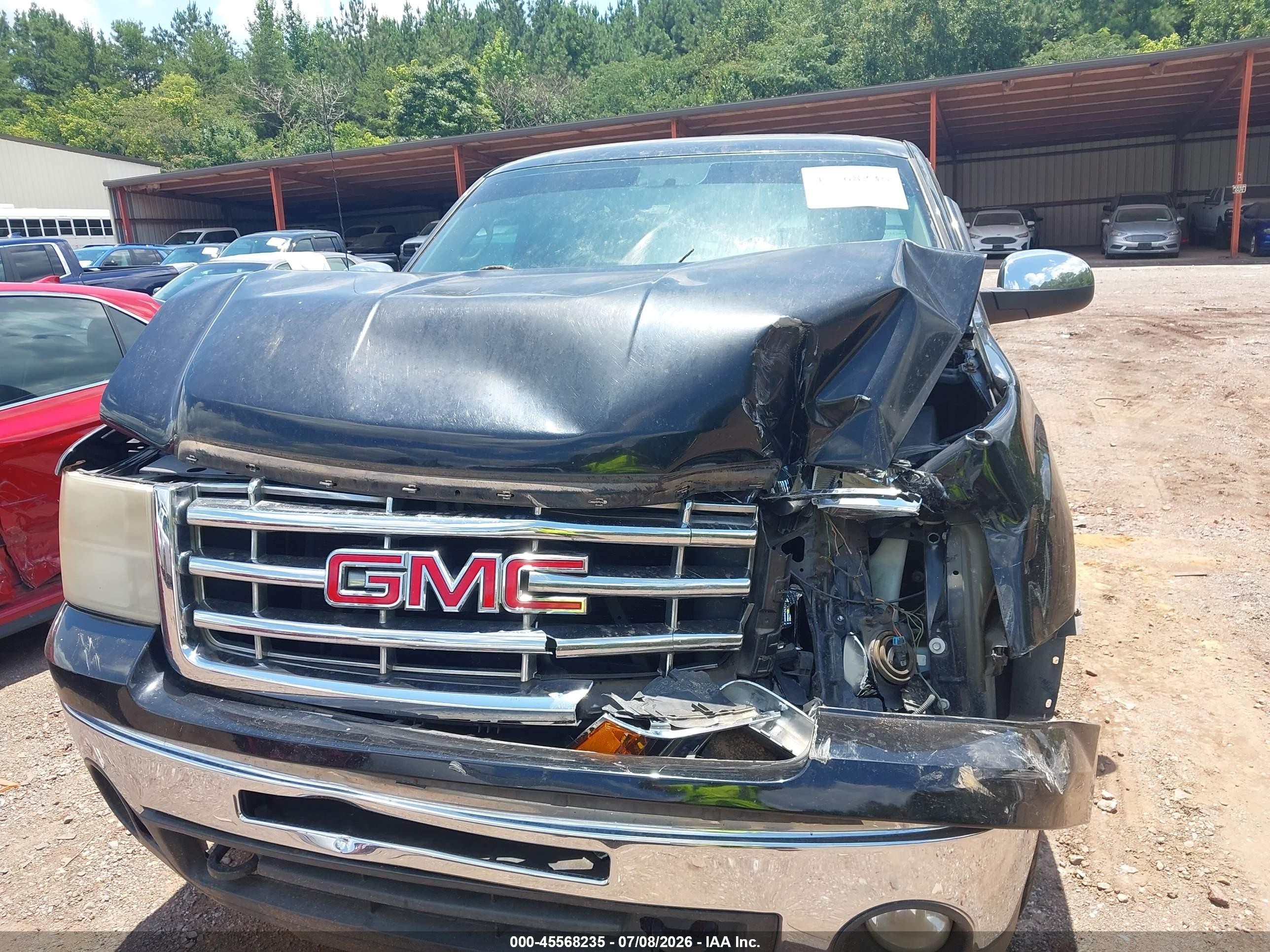 2011 Gmc Sierra 1500 Work Truck Черный vin: 1GTN1TEX1BZ308139