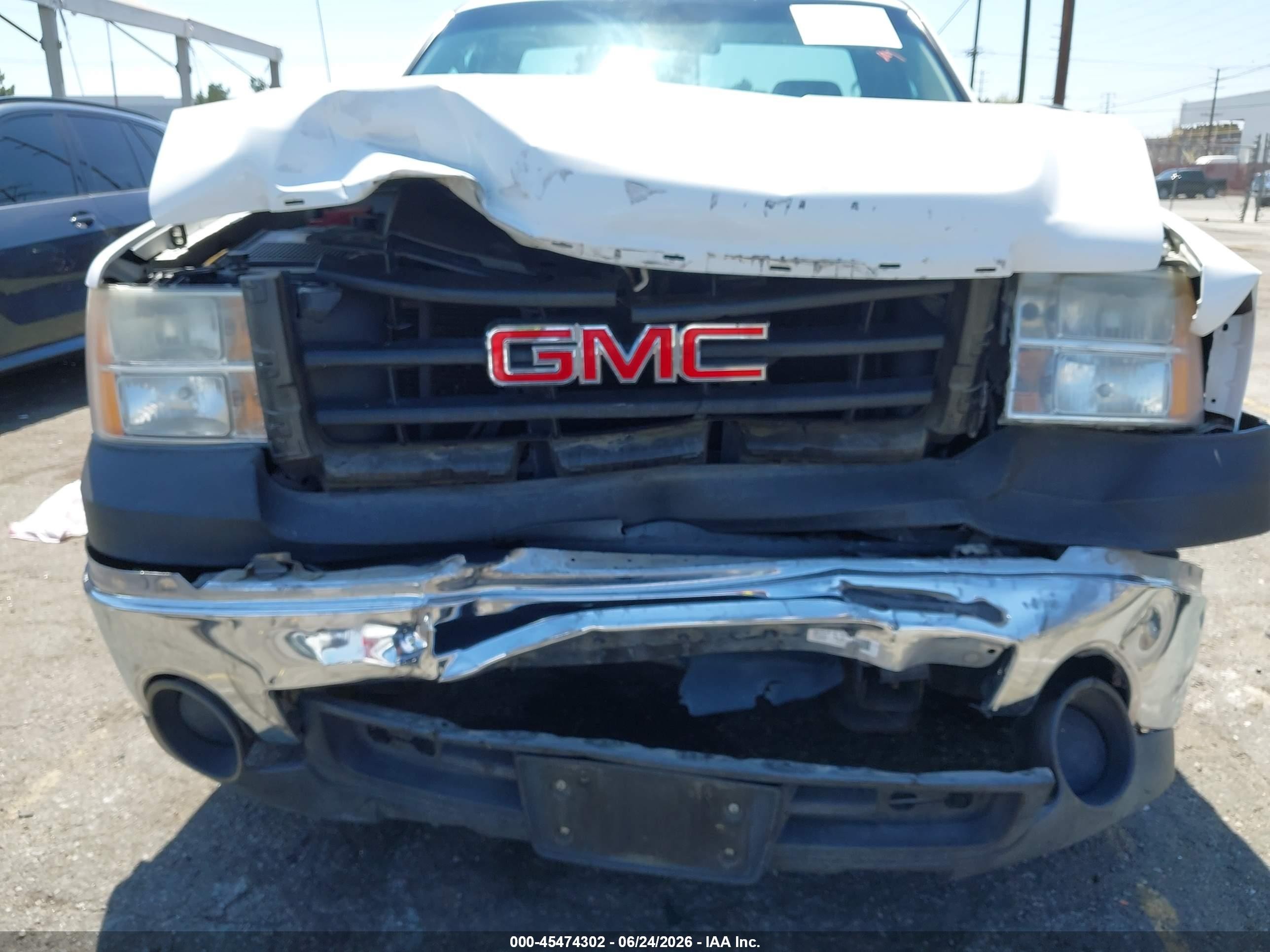 2012 Gmc Sierra 1500 Work Truck White vin: 1GTN1TEX1CZ169146