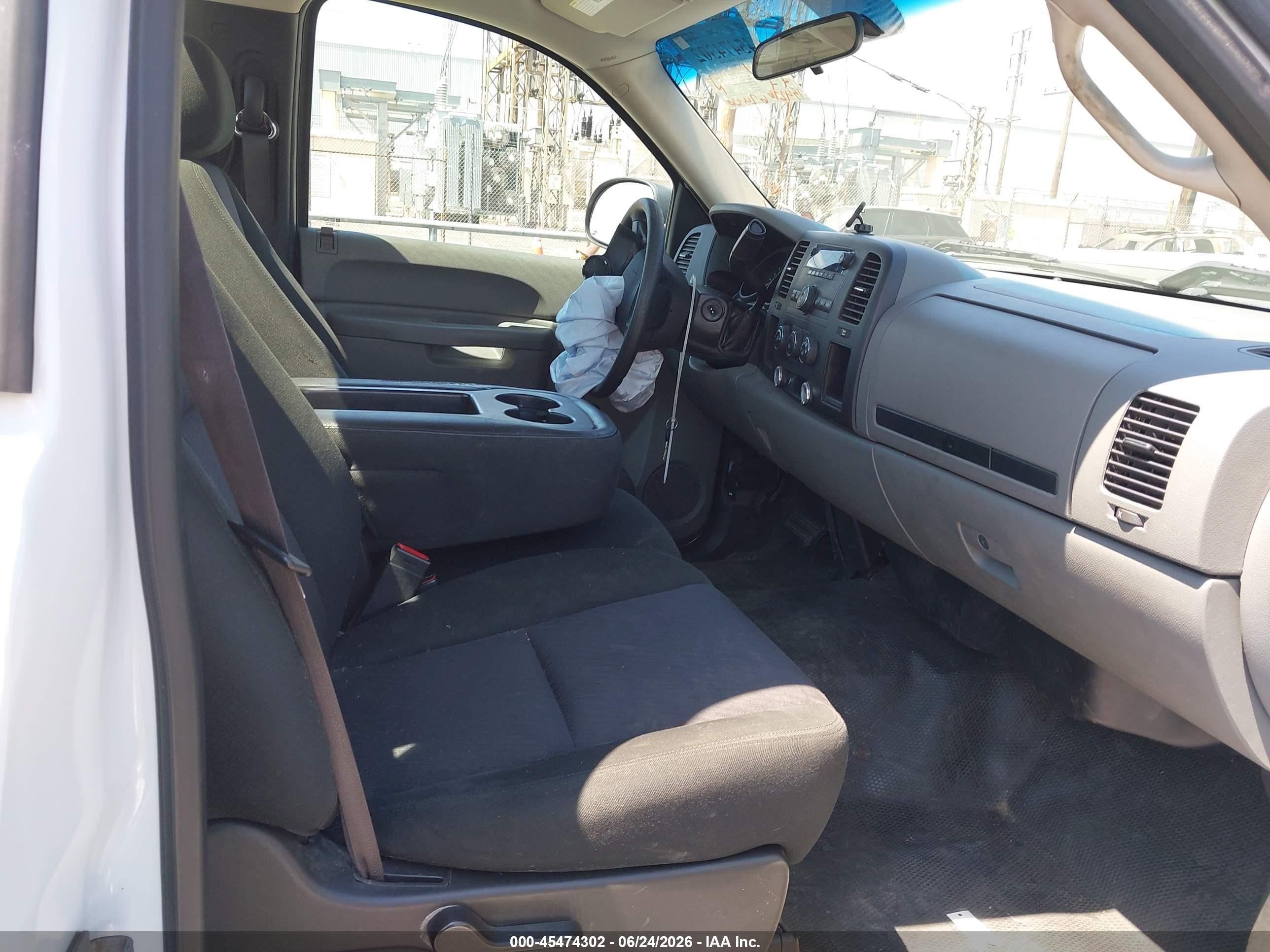 2012 Gmc Sierra 1500 Work Truck White vin: 1GTN1TEX1CZ169146