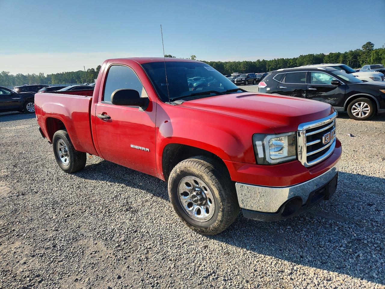 2013 Gmc Sierra C1500 Red vin: 1GTN1TEX1DZ335960